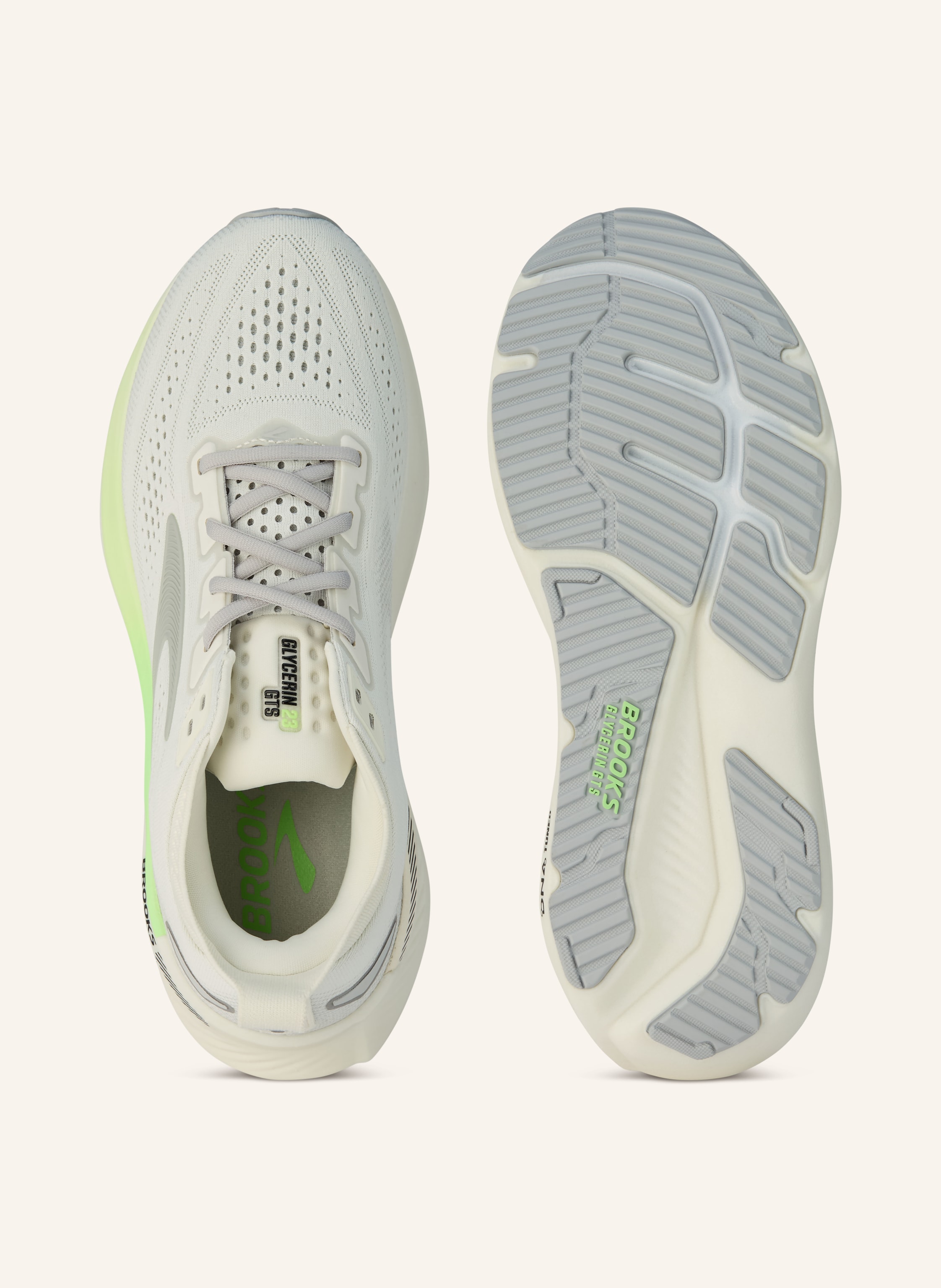 Thumbnail - Brooks Laufschuhe Glycerin Gts 23 weiss