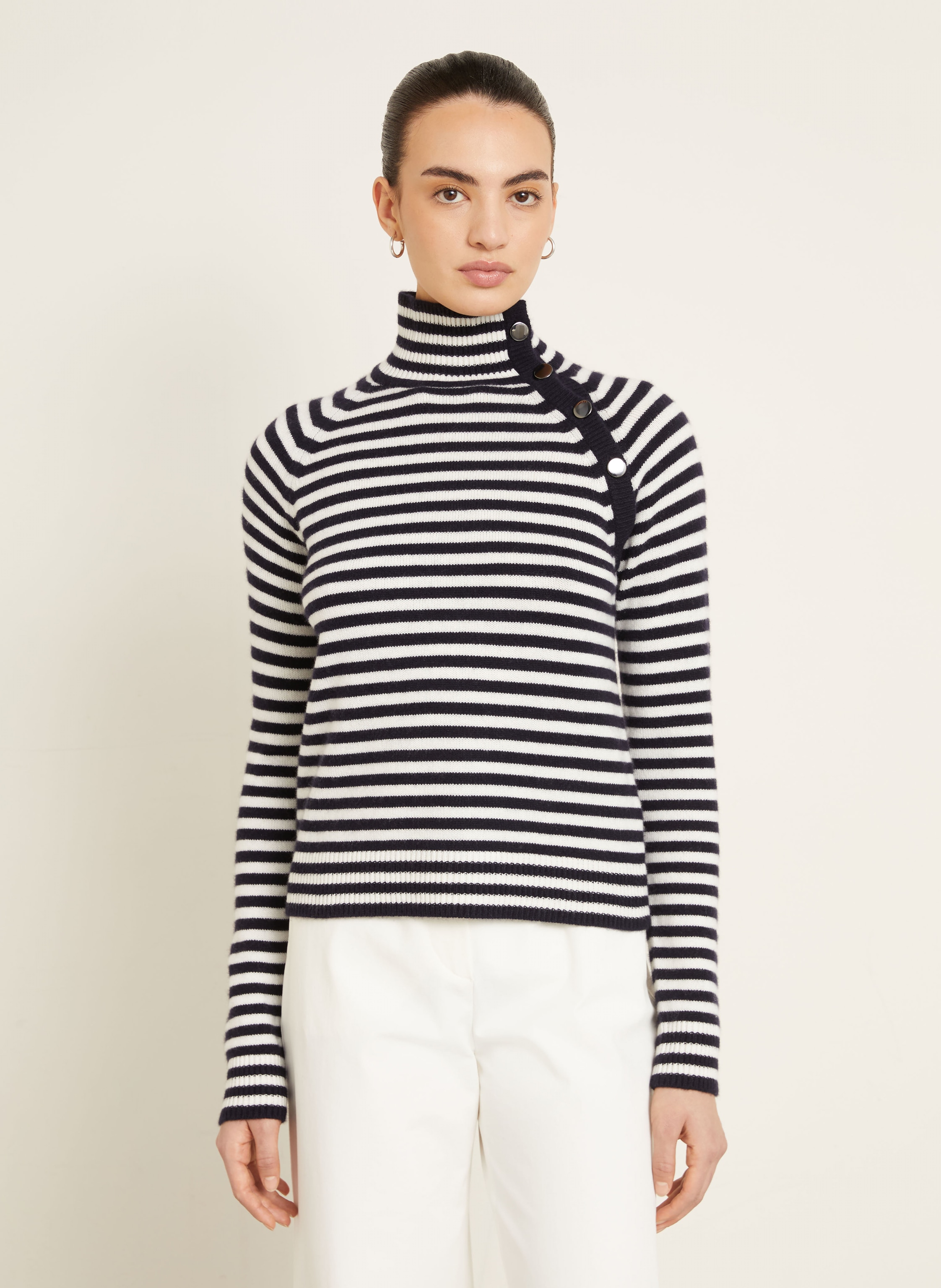 Thumbnail - Max Mara Cashmere-Pullover Paniere blau