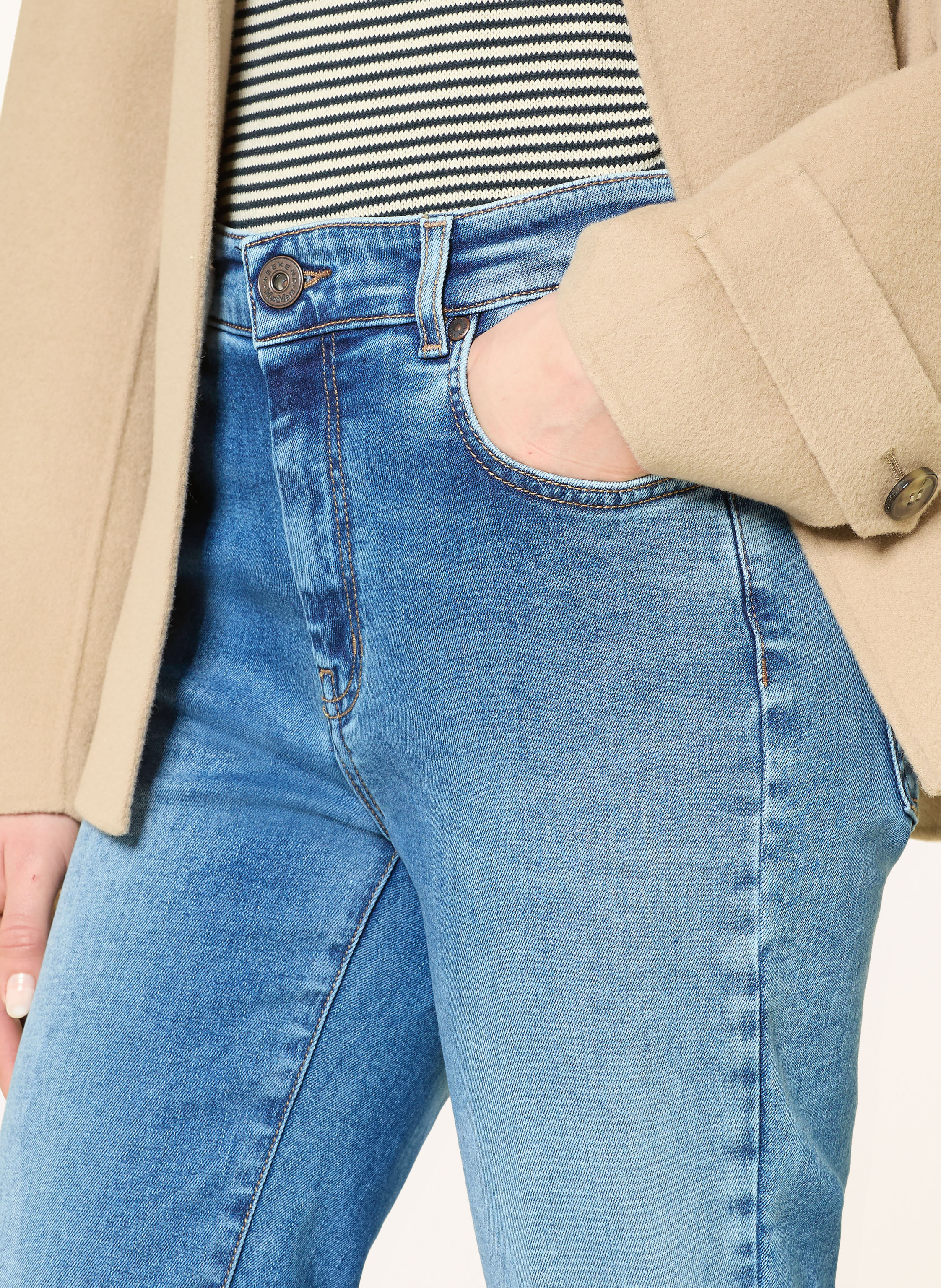 Thumbnail - Weekend Max Mara Straight Jeans Rapallo blau