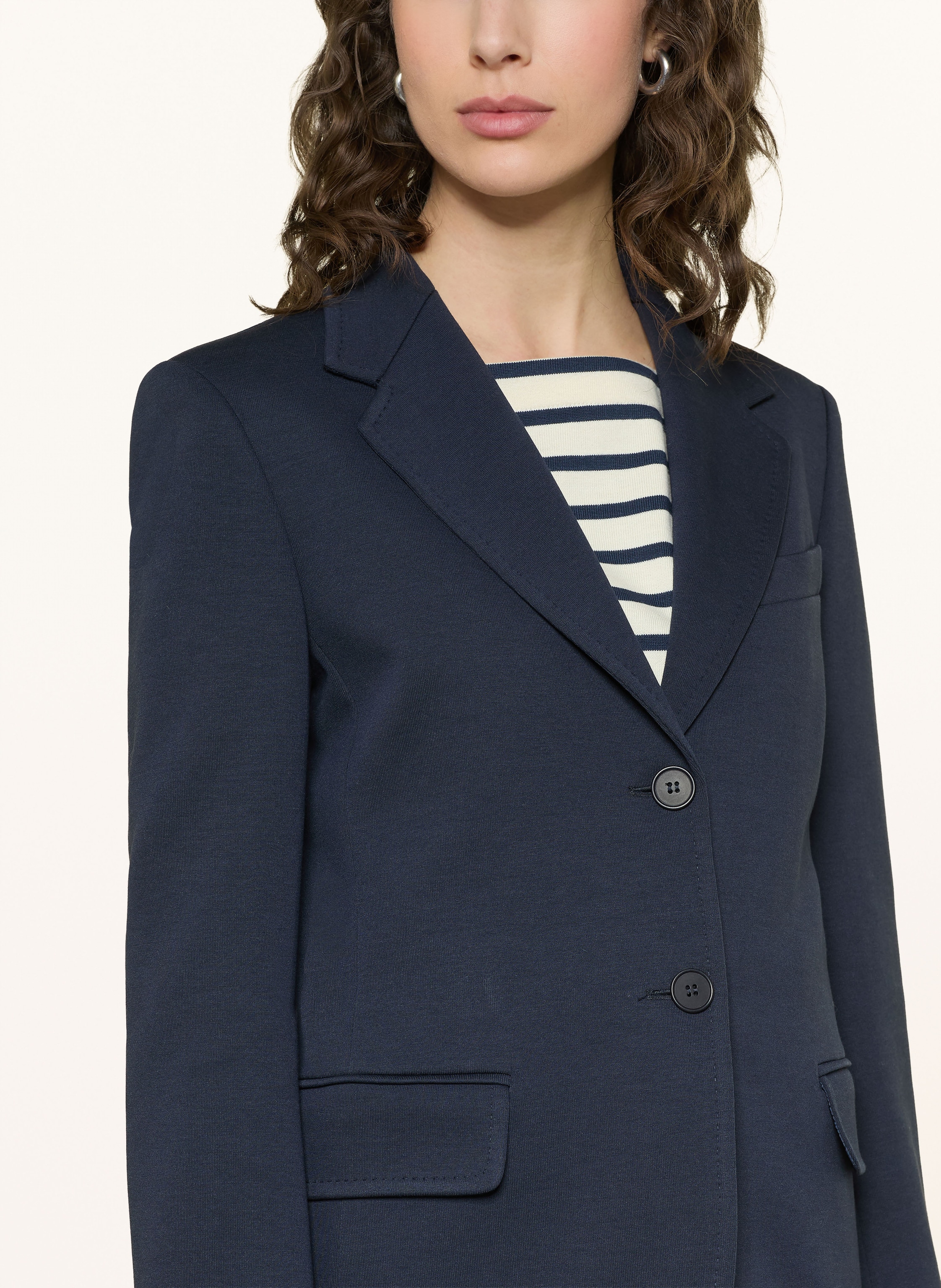 Thumbnail - Weekend Max Mara Blazer Ginnasta blau