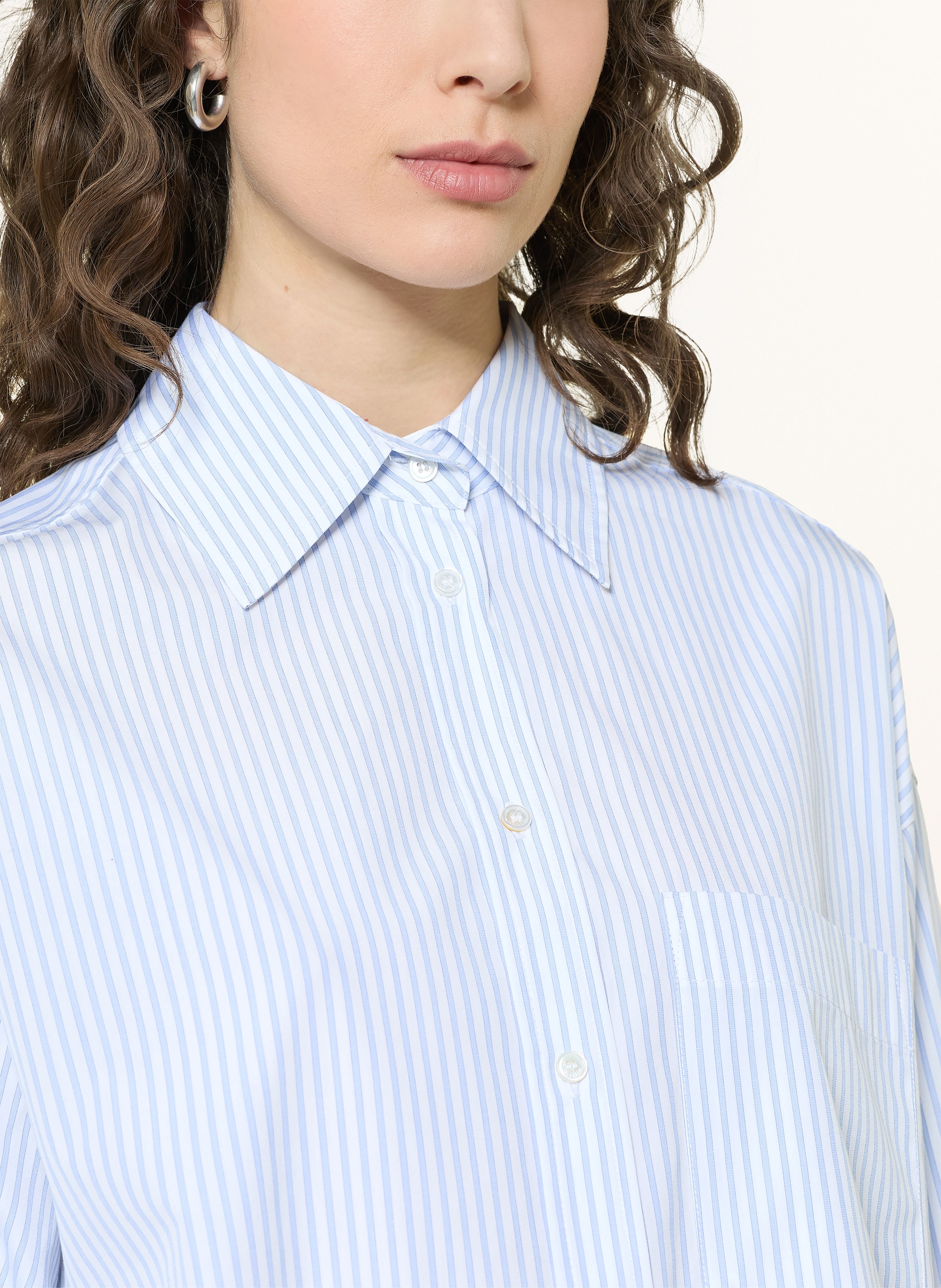 Thumbnail - Weekend Max Mara Hemdbluse Eden blau