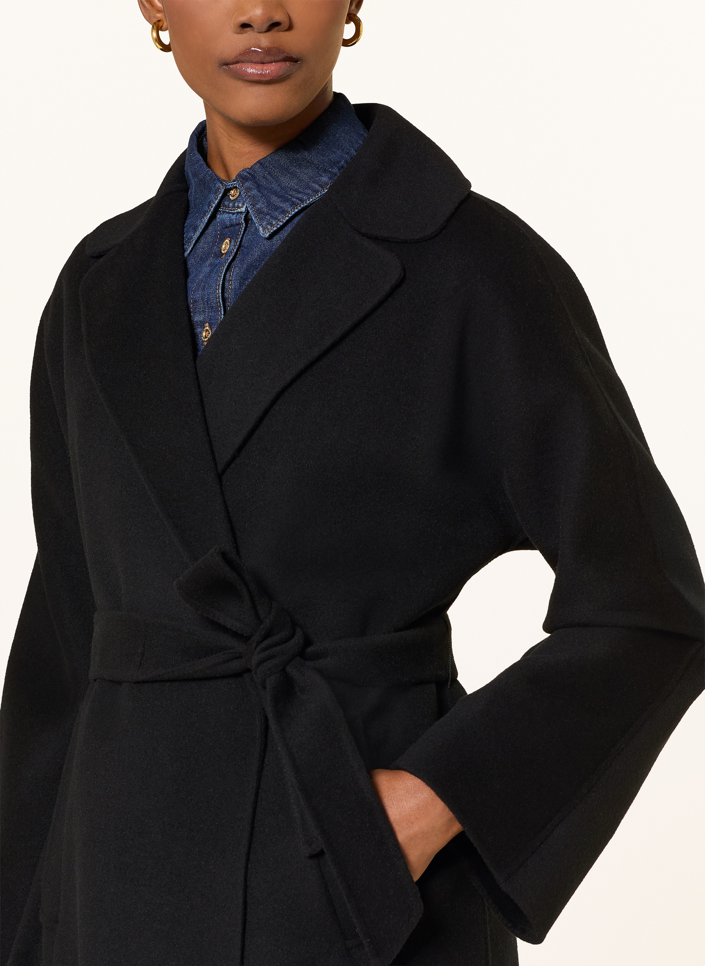 Thumbnail - Weekend Max Mara Wollmantel Civada schwarz