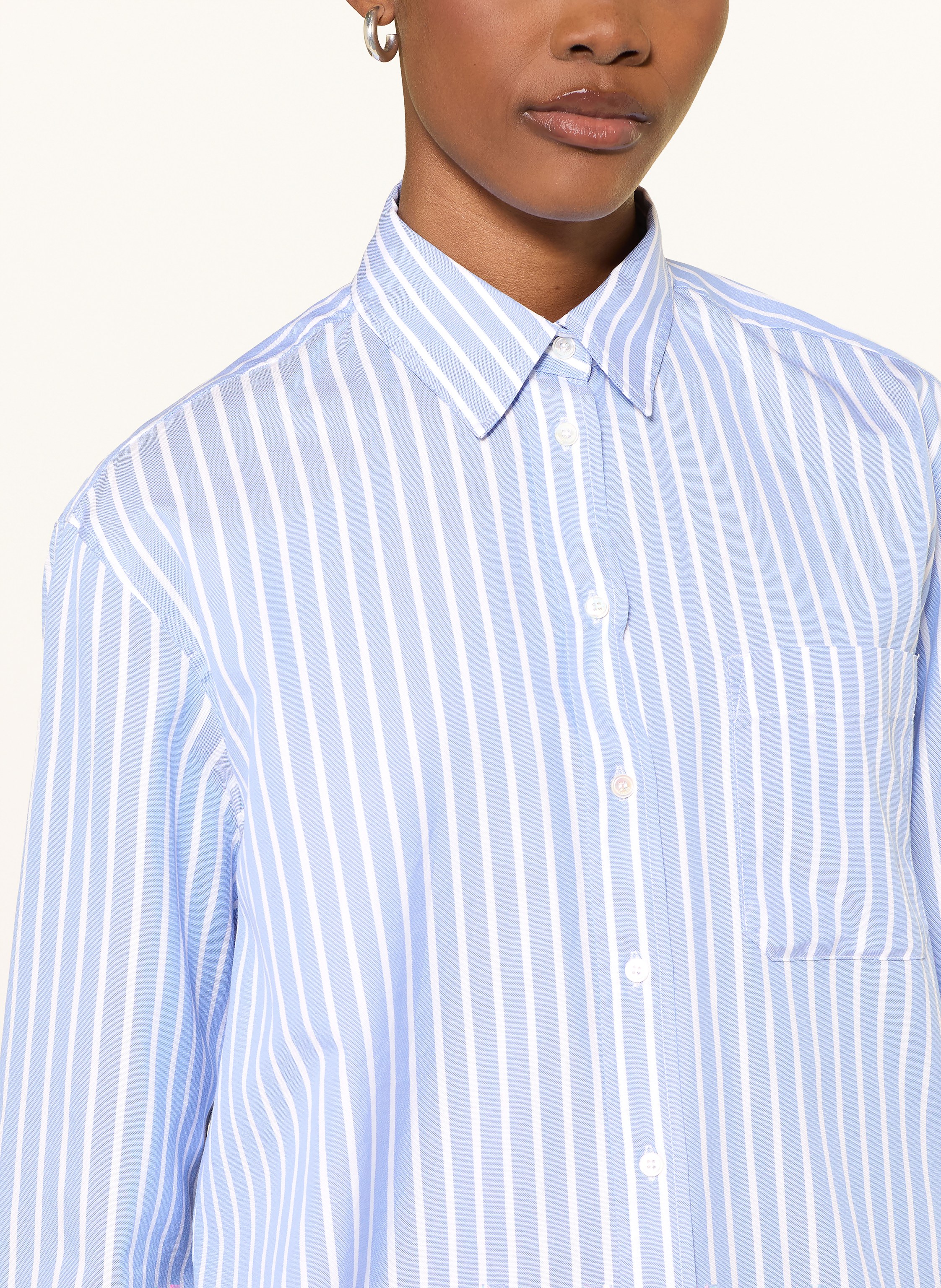 Thumbnail - Weekend Max Mara Hemdbluse Cartone blau