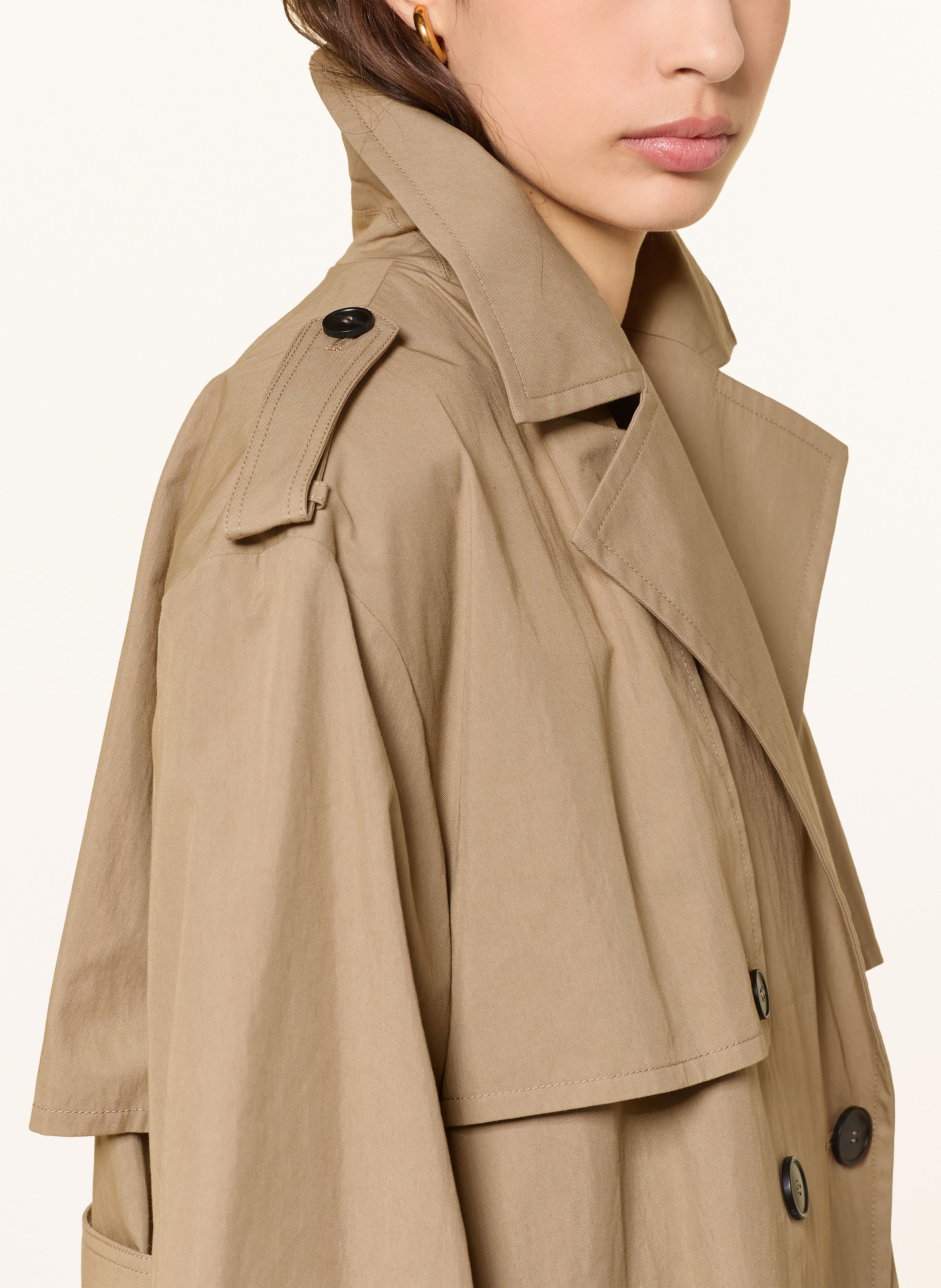 Thumbnail - Weekend Max Mara Oversized-Trenchcoat Giunchi braun