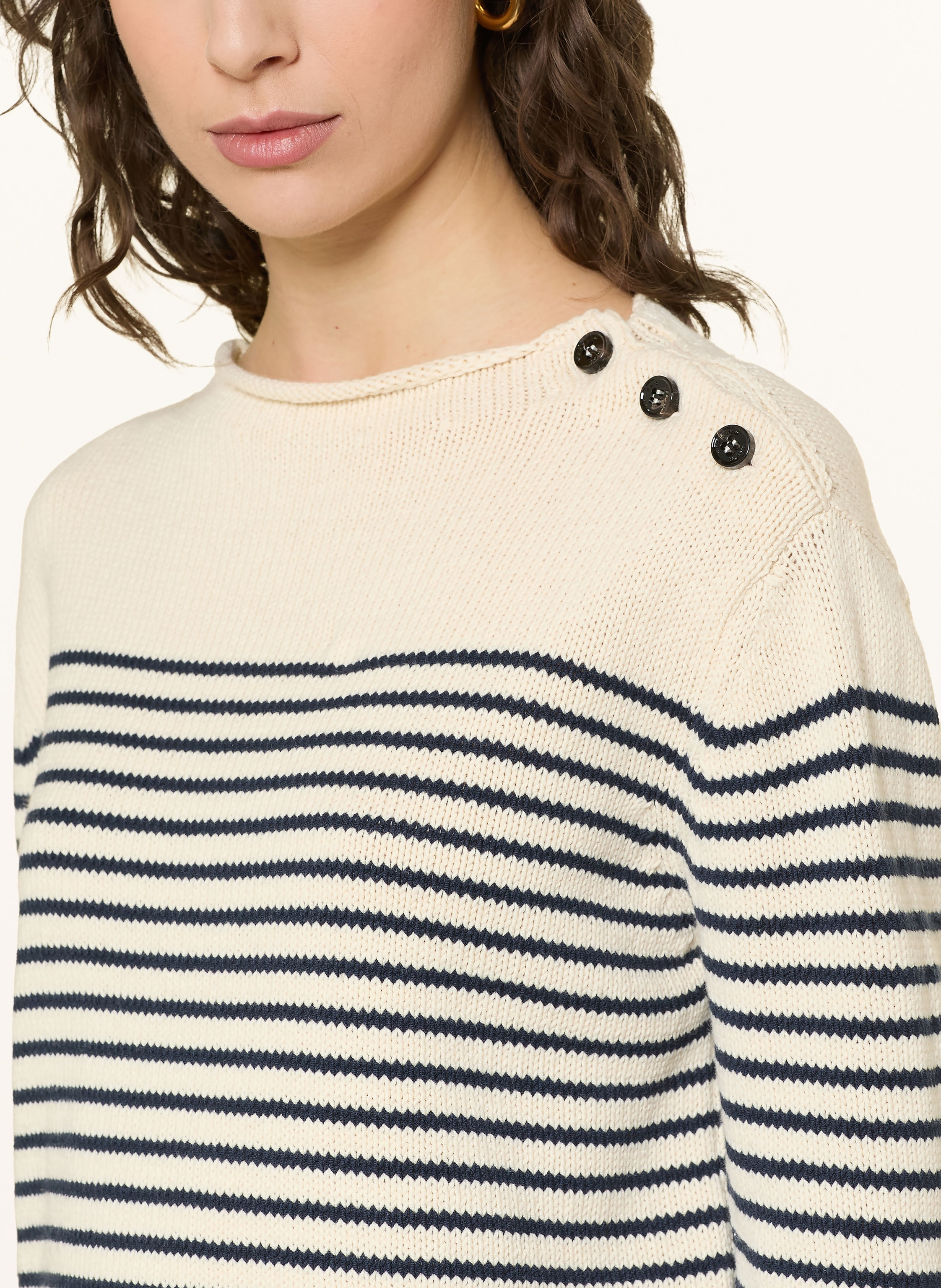 Thumbnail - Weekend Max Mara Pullover Quadro weiss