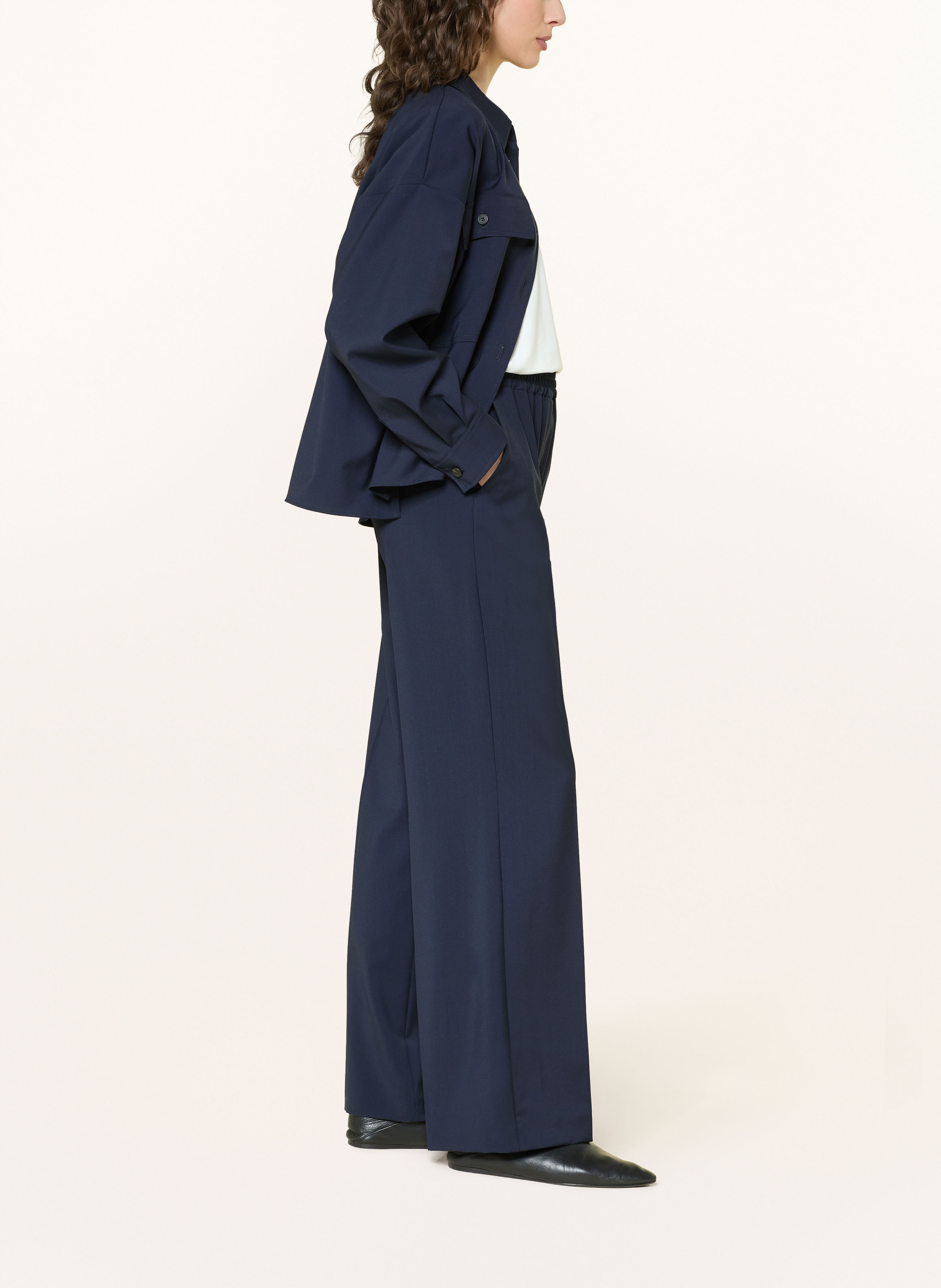 Thumbnail - Weekend Max Mara Marlenehose Mallo blau