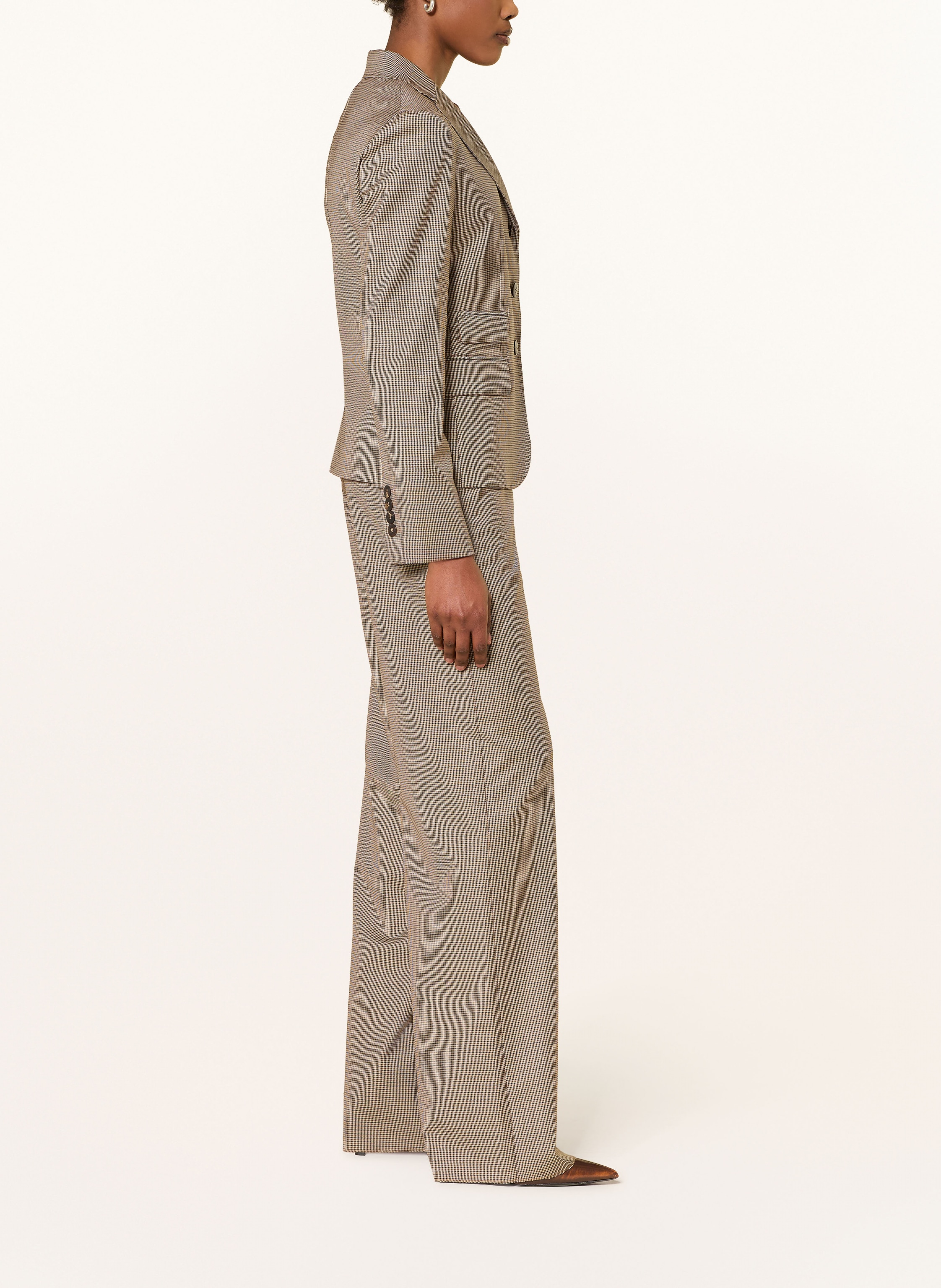 Thumbnail - Max Mara Studio Marlenehose Cicala braun