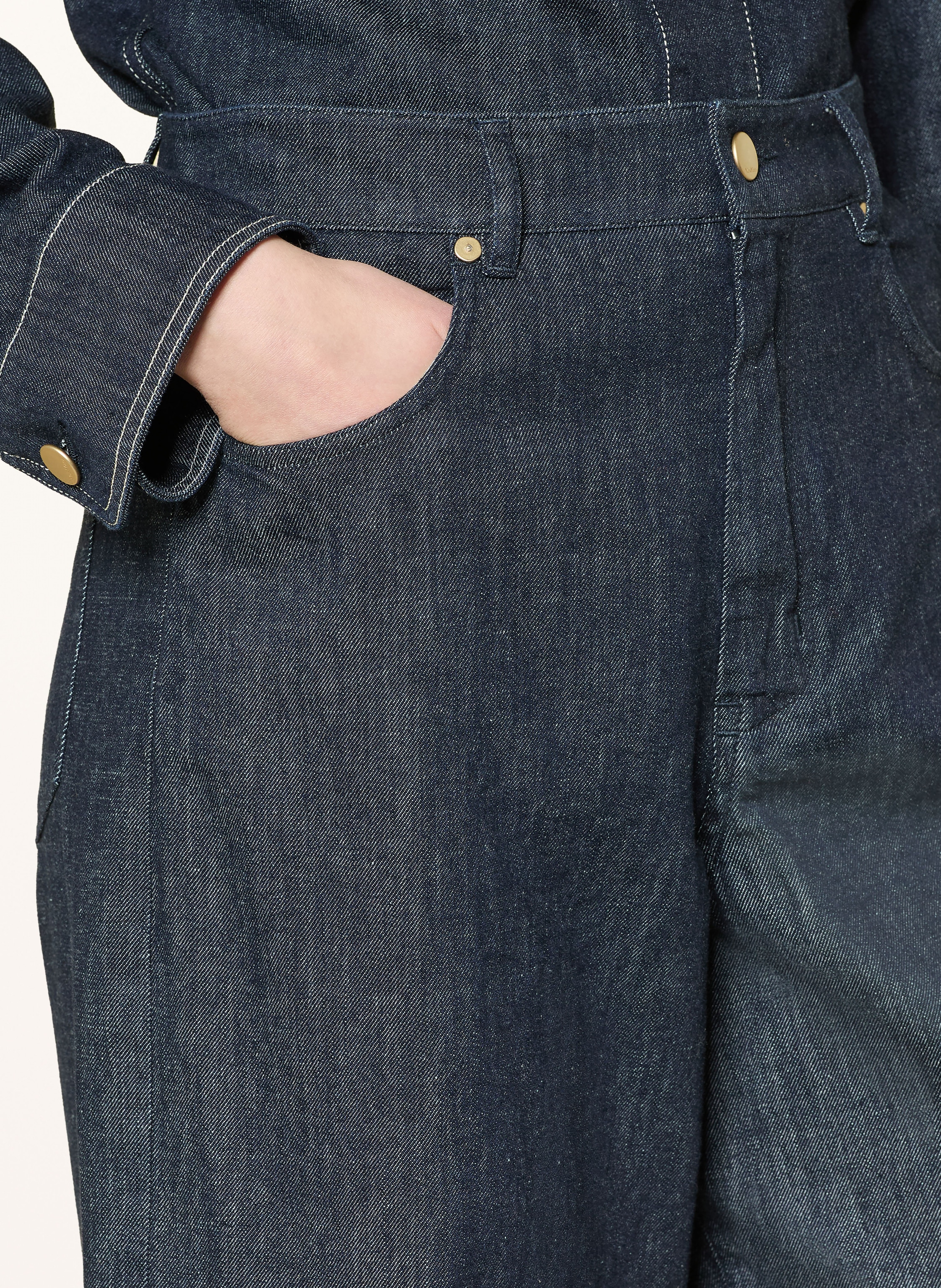 Thumbnail - S Max Mara Wide Leg Jeans Lavinia blau