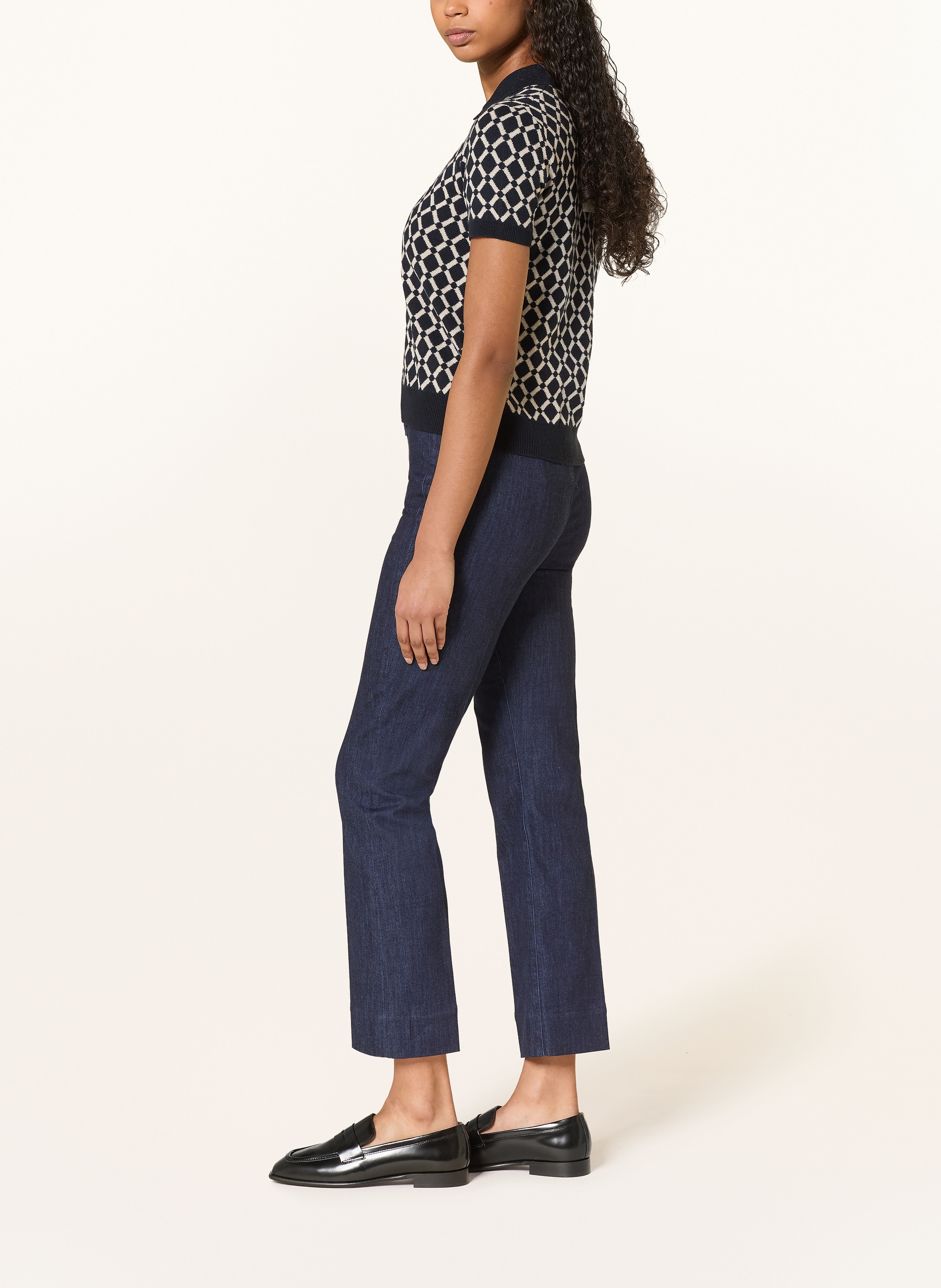 Thumbnail - S Max Mara Bootcut Jeans Diana blau