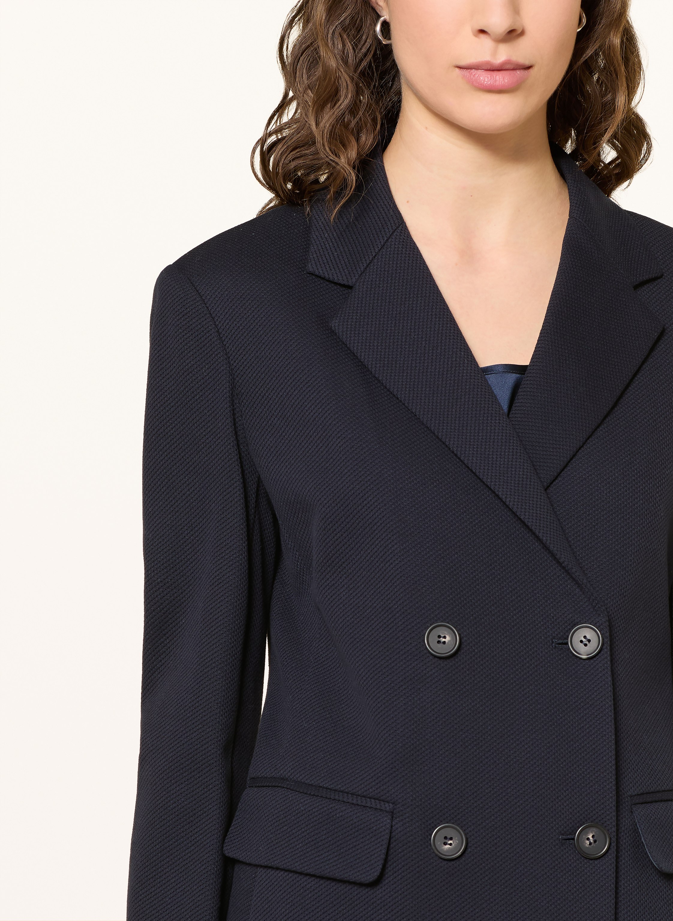 Thumbnail - Mm By Max Mara Jerseyblazer Rotondo blau