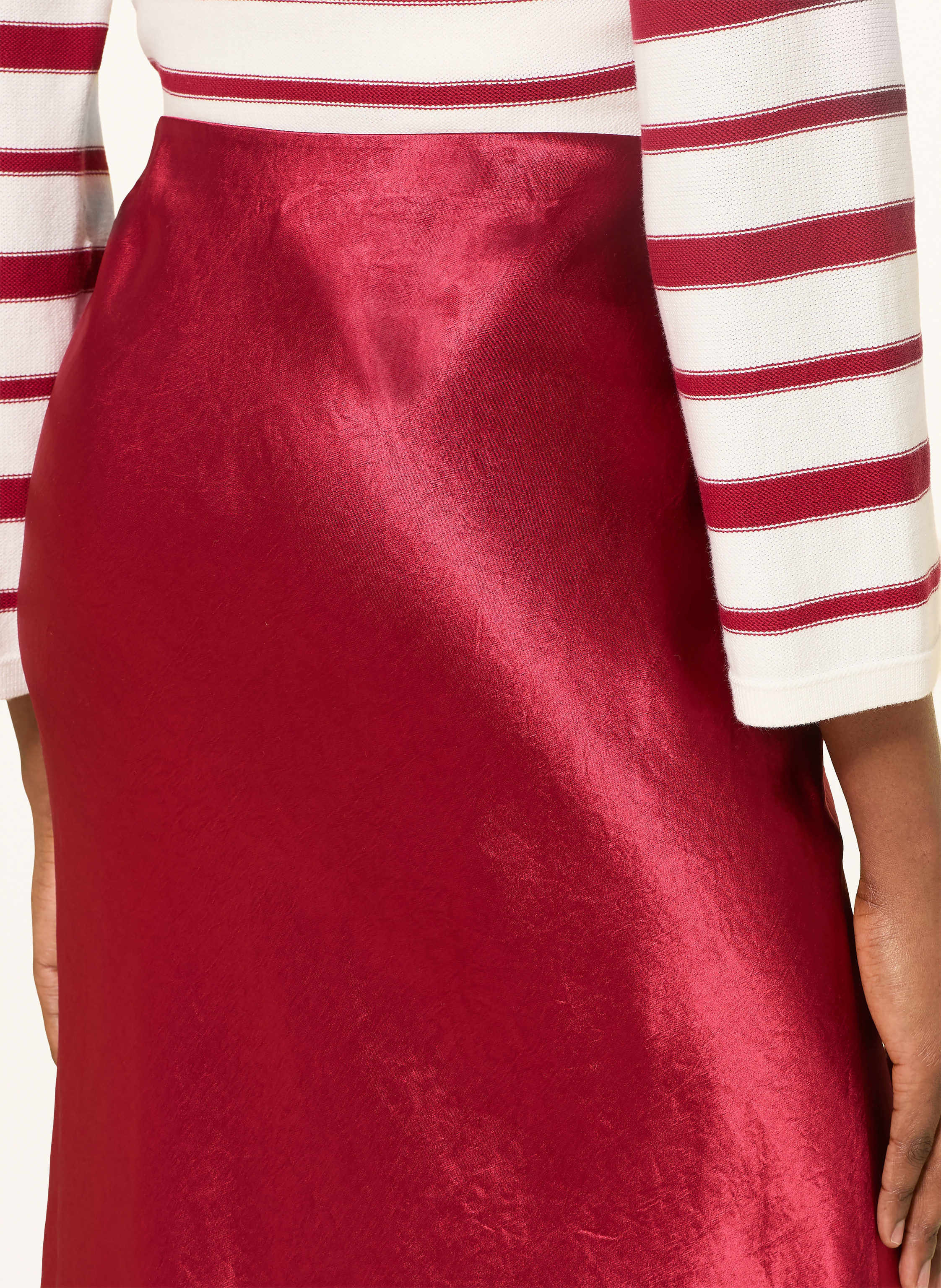 Thumbnail - Mm By Max Mara Satinrock Alessio rot