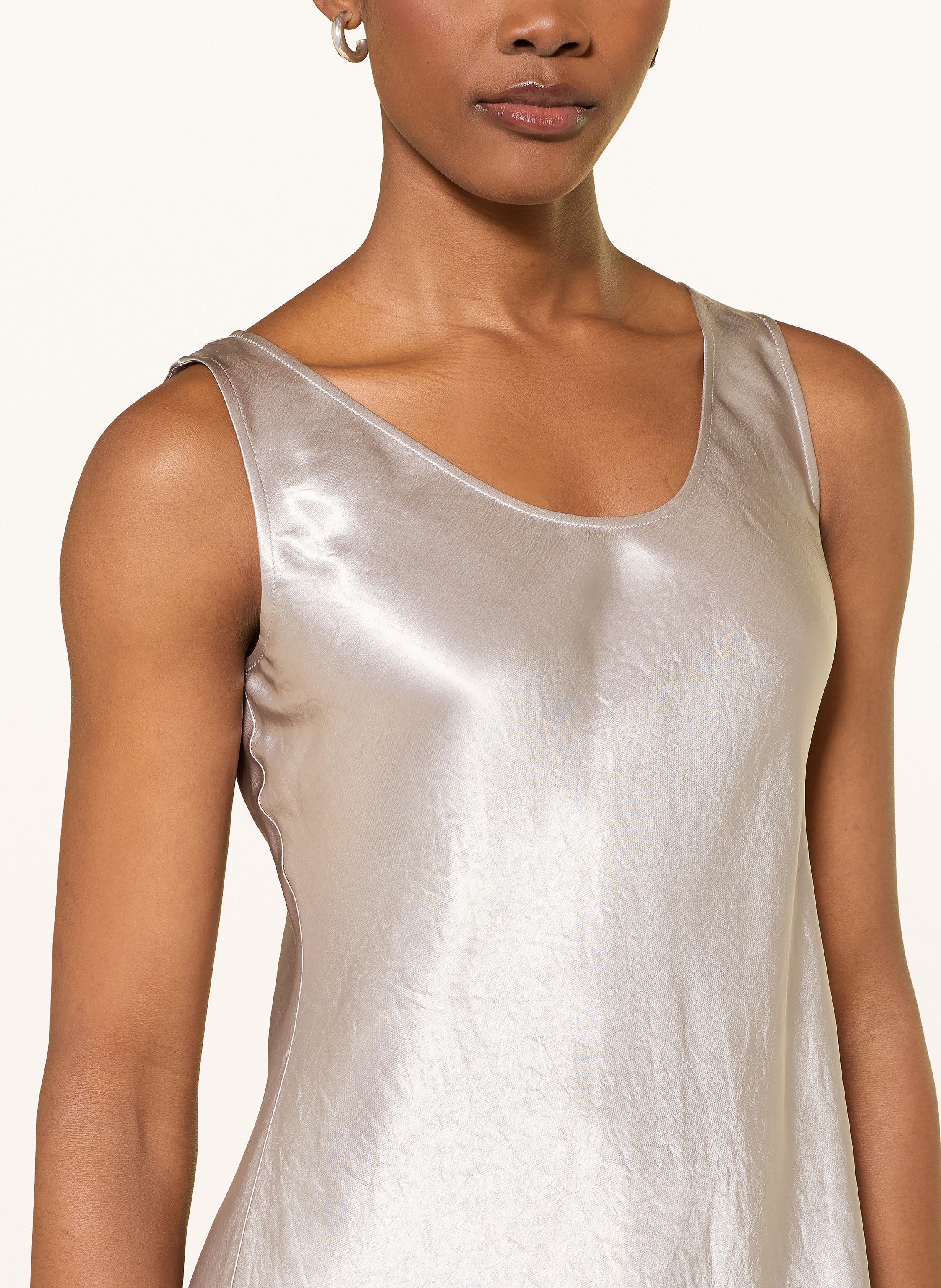 Thumbnail - Mm By Max Mara Satinkleid Talete beige