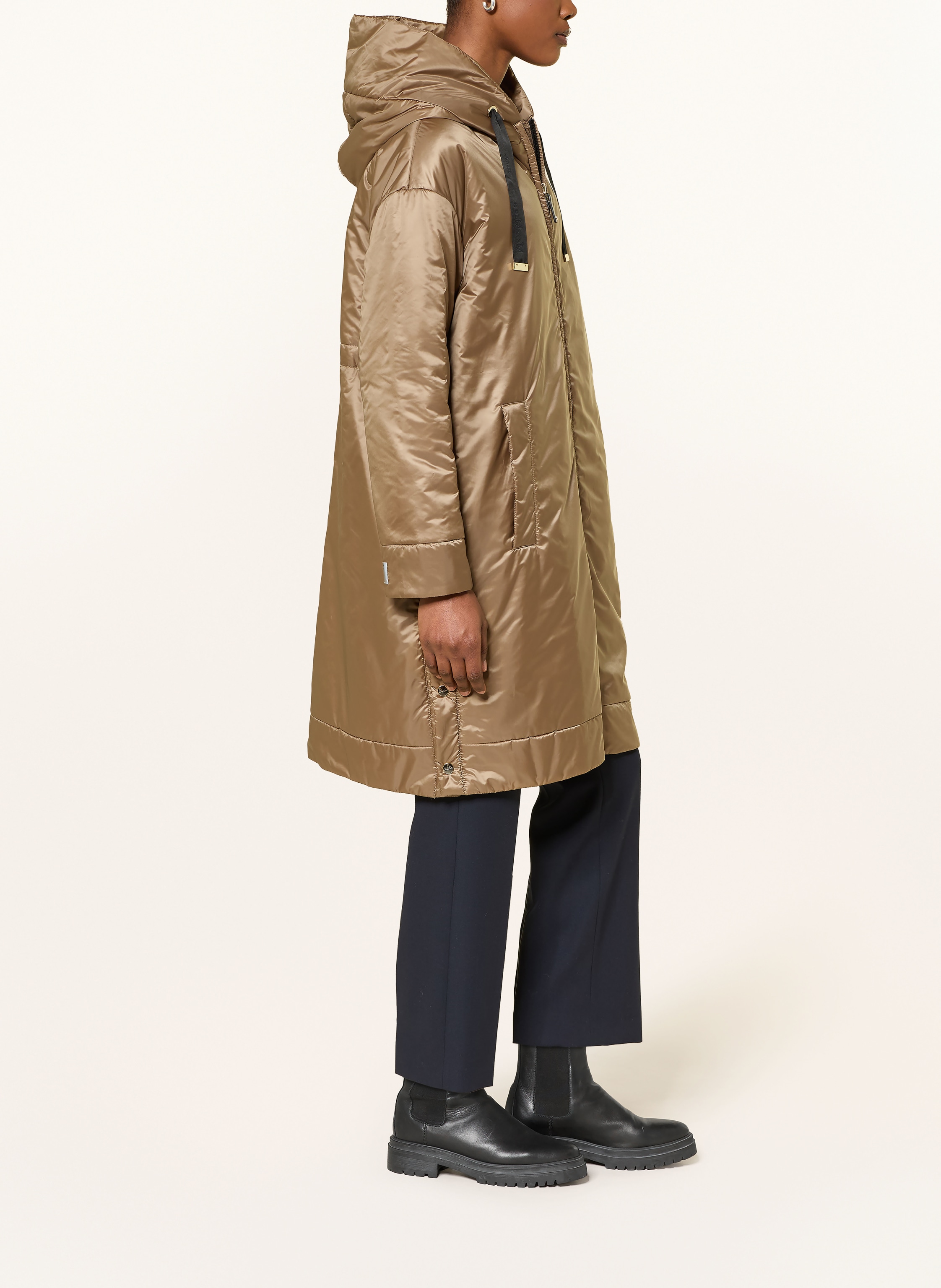 Thumbnail - Max Mara The Cube Parka Dioniso braun