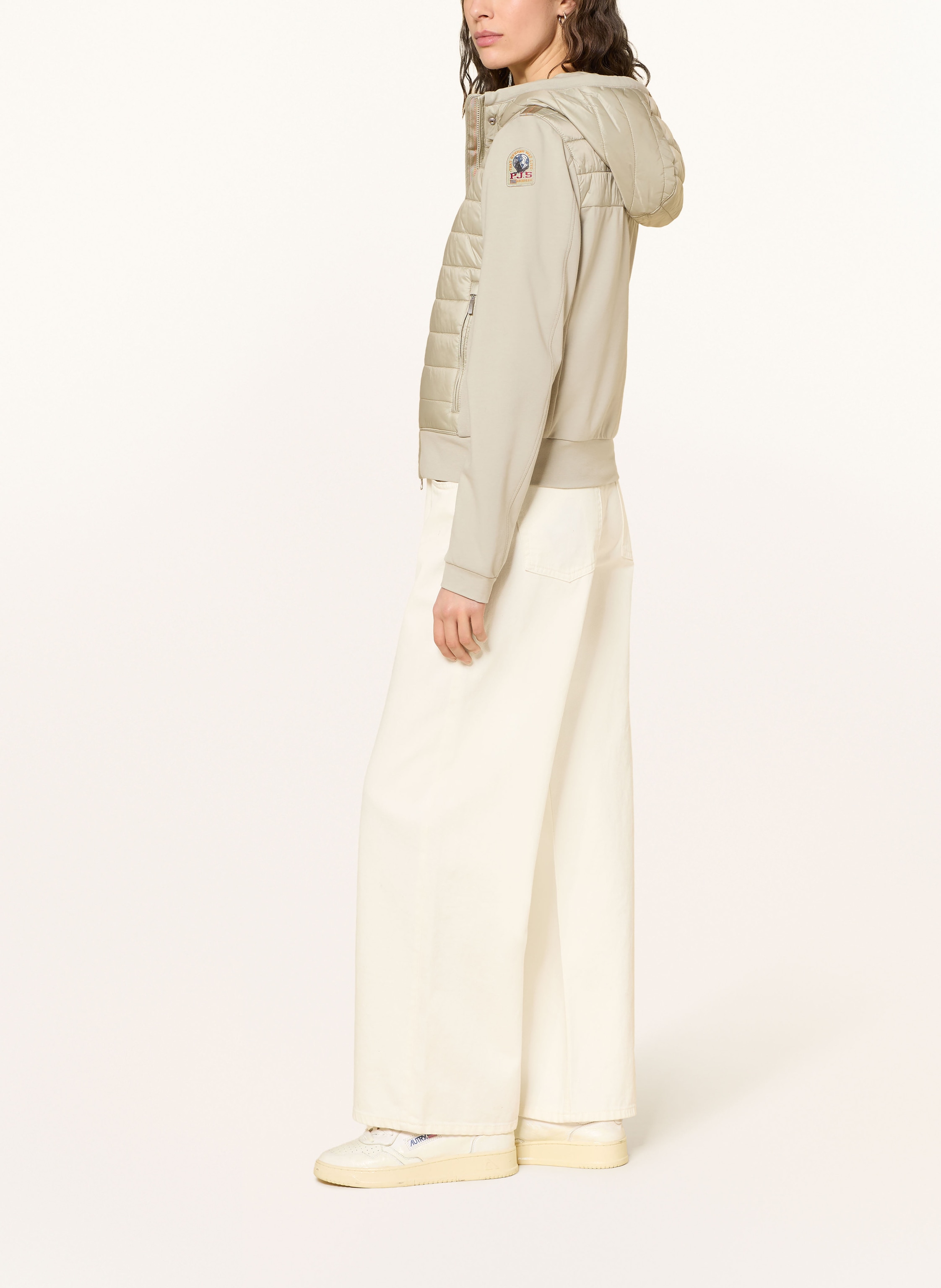 Thumbnail - Parajumpers Steppjacke Caelie Im Materialmix gruen