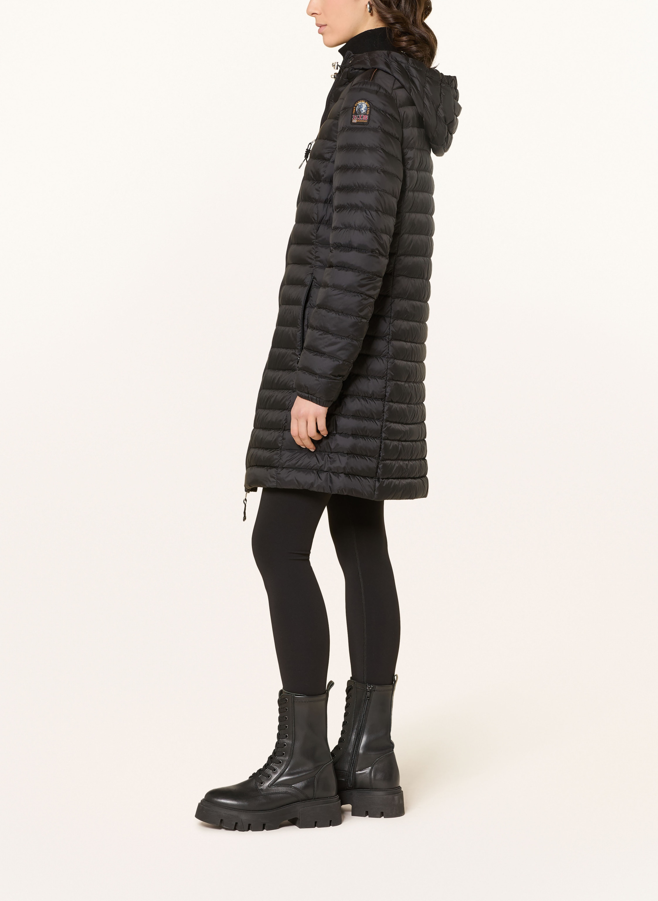 Thumbnail - Parajumpers Lightweight-Daunenmantel Meredith schwarz