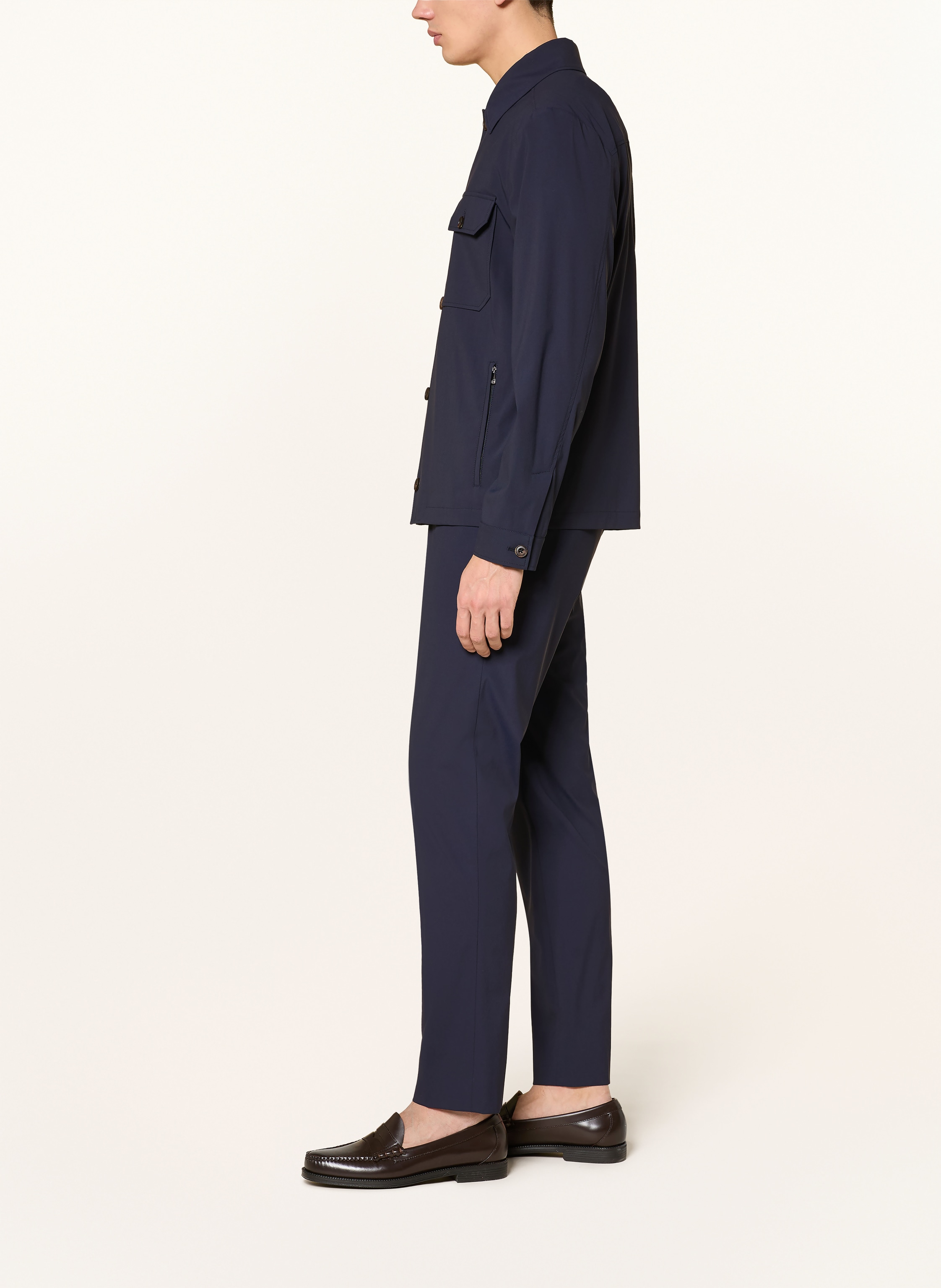 Thumbnail - Corneliani Chino Slim Fit blau