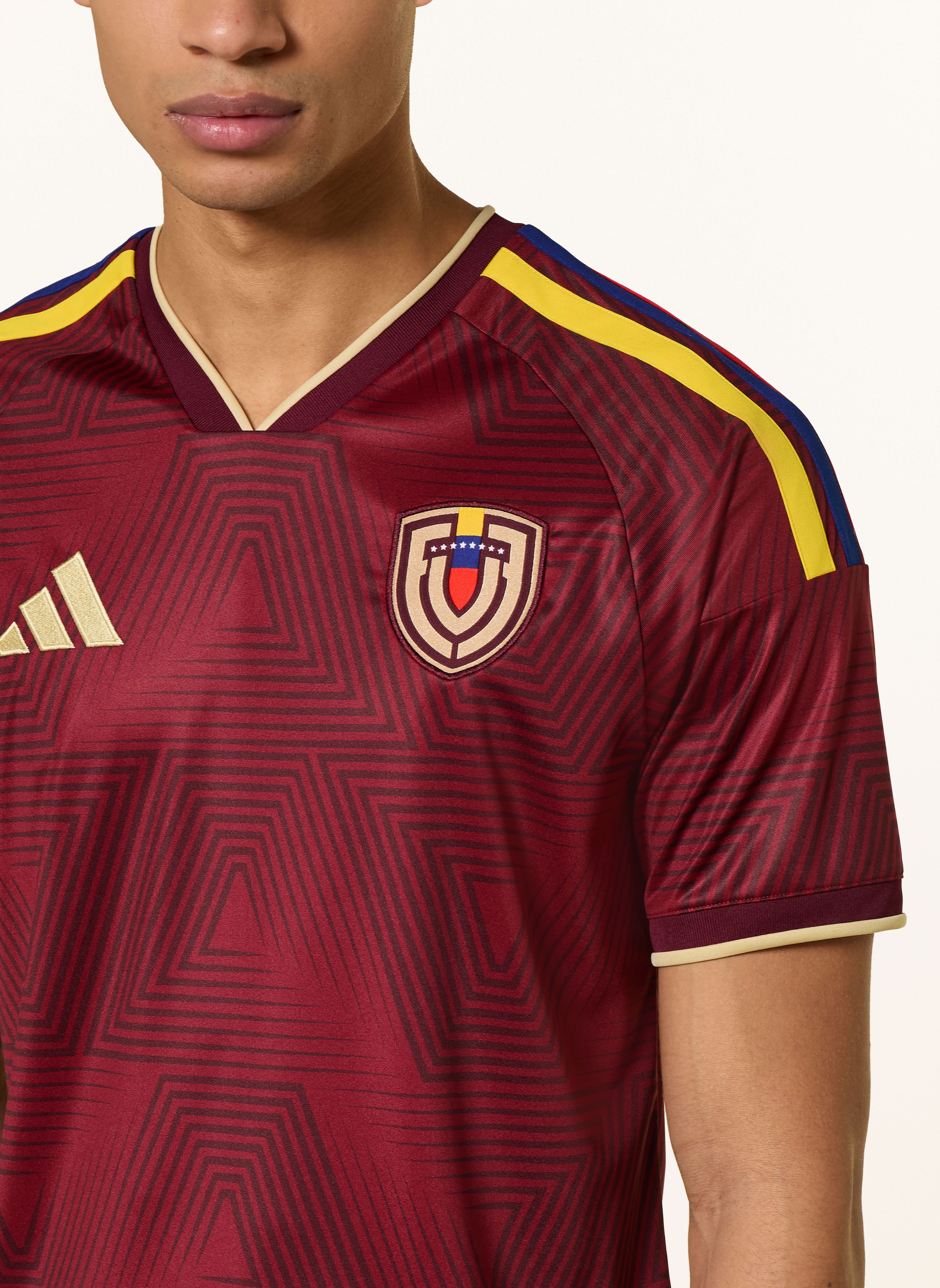 Thumbnail - Adidas Heimtrikot Venezuela 26 Für Herren rot