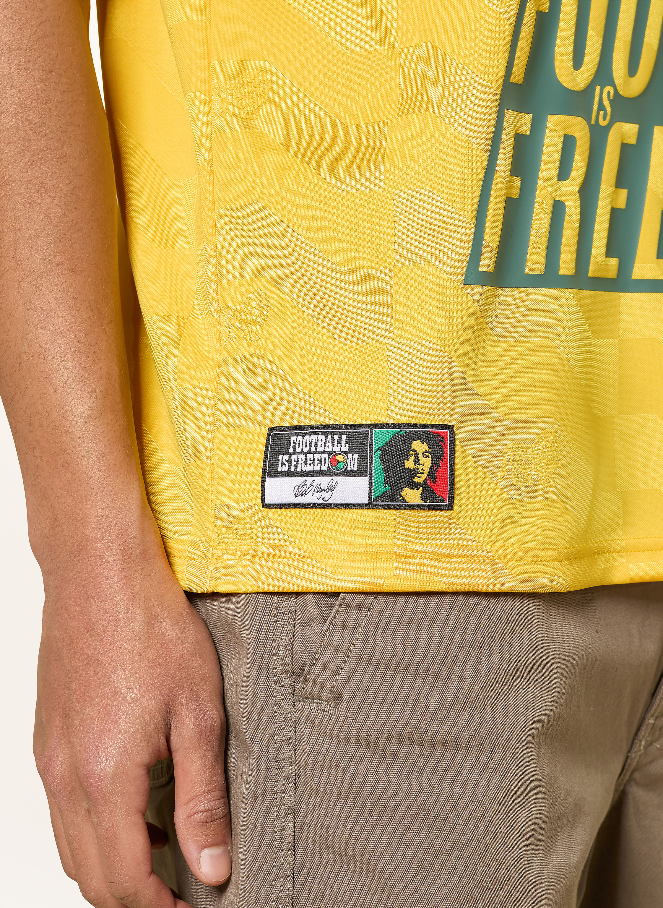 Thumbnail - Adidas Trikot Bob Marley gelb