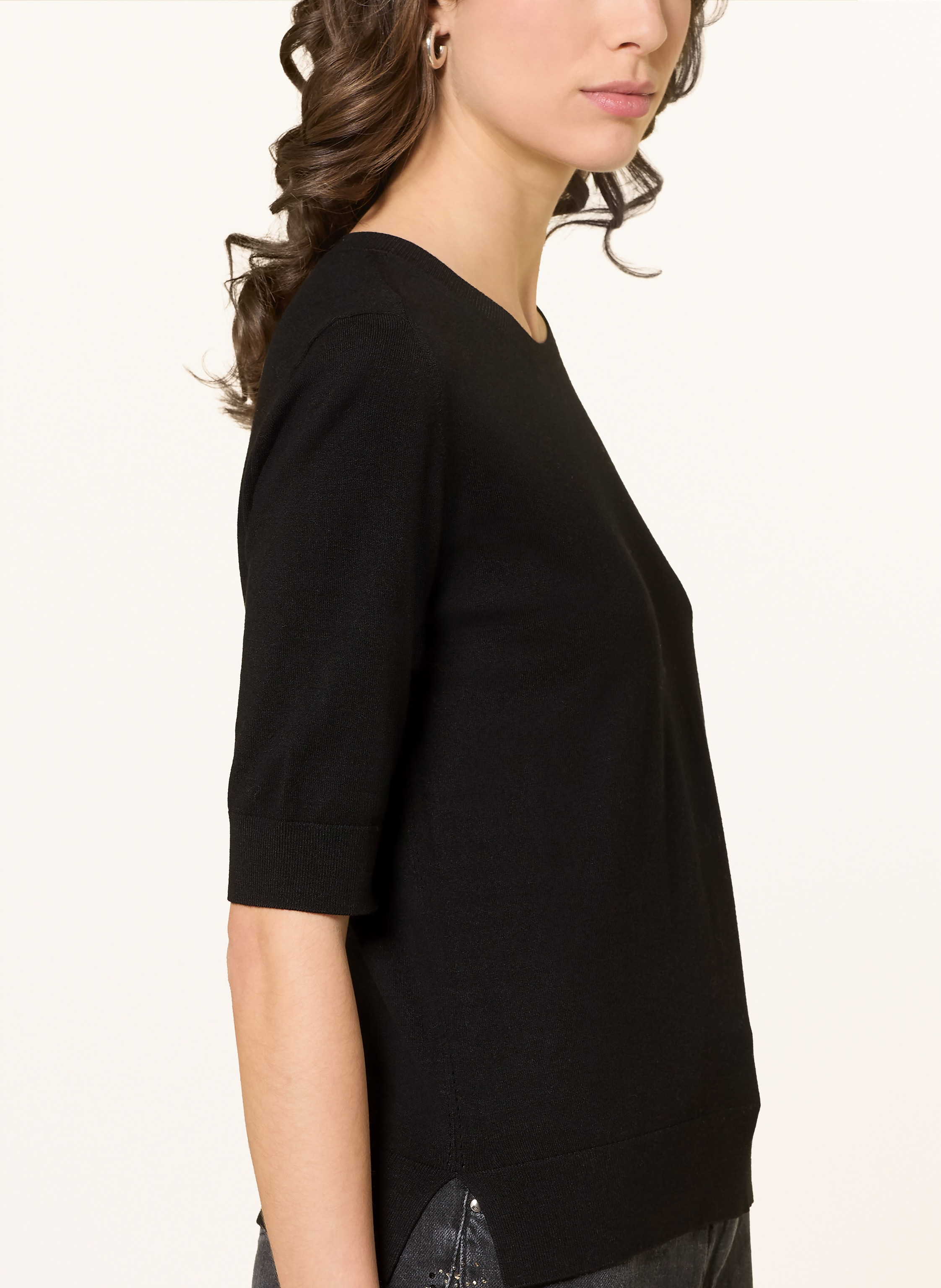 Thumbnail - Luisa Cerano Strickshirt schwarz