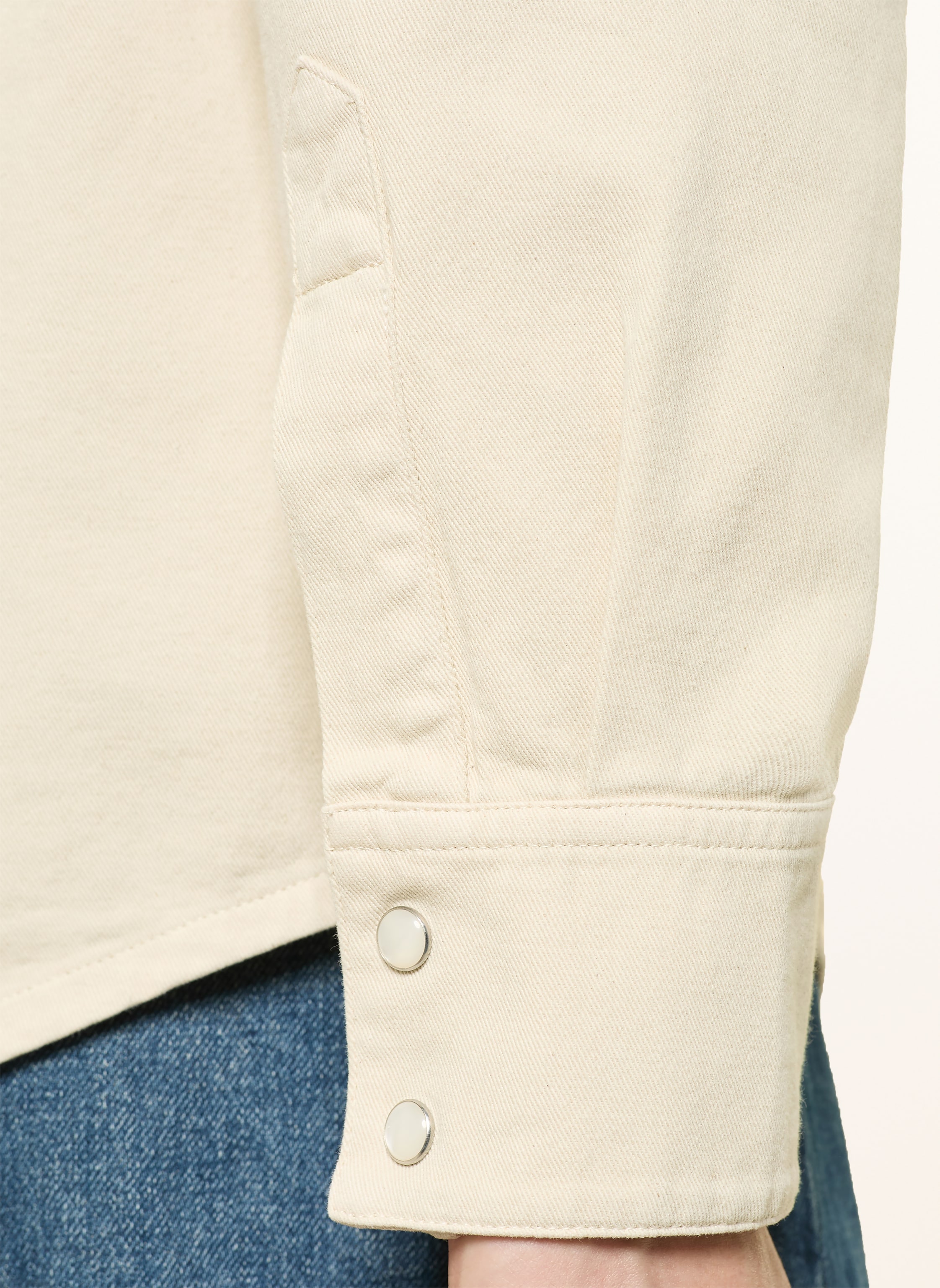 Thumbnail - A.P.C. Hemd Comfort Fit beige