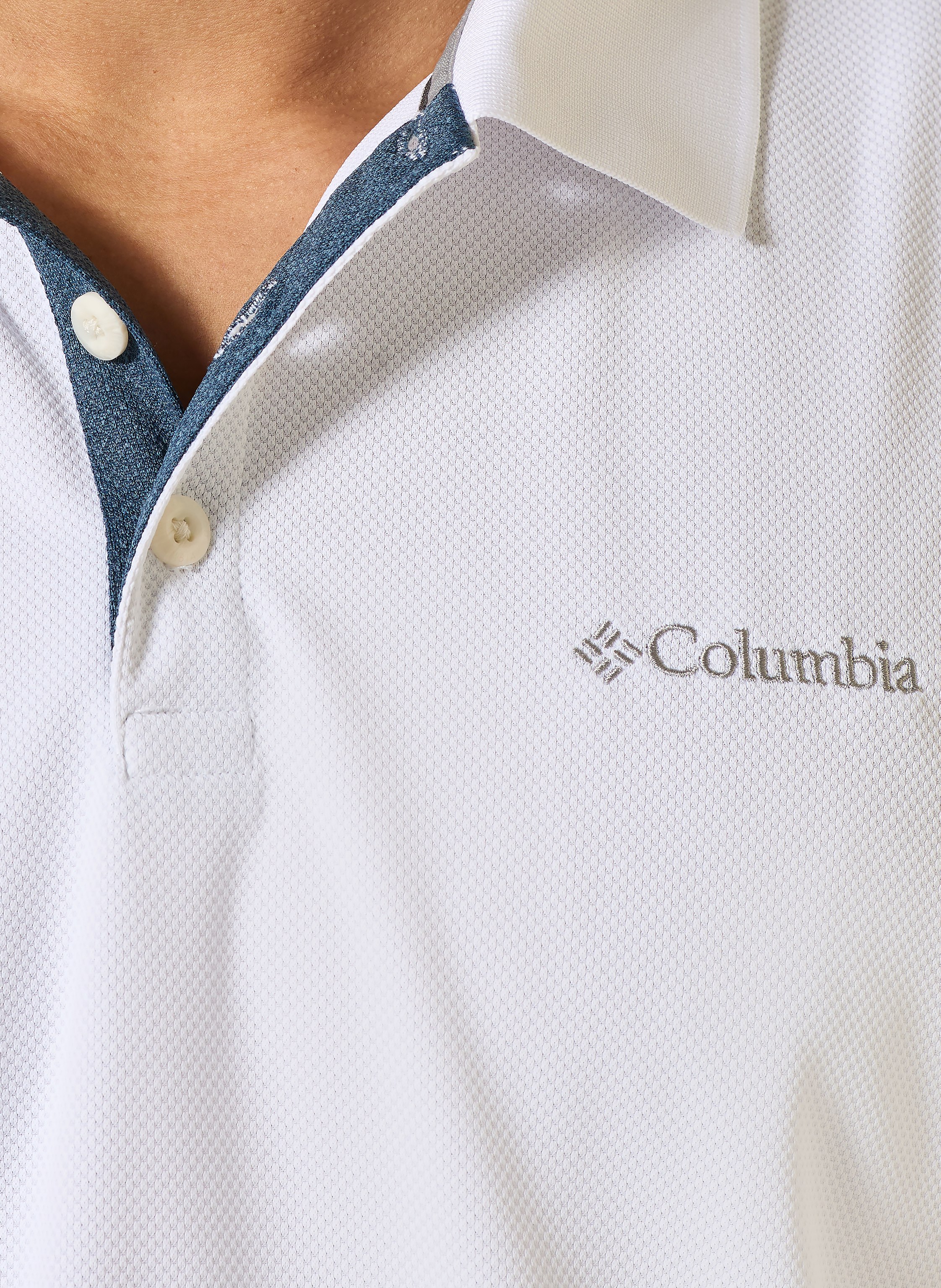 Thumbnail - Columbia Funktions-Poloshirt Utilizer™ weiss