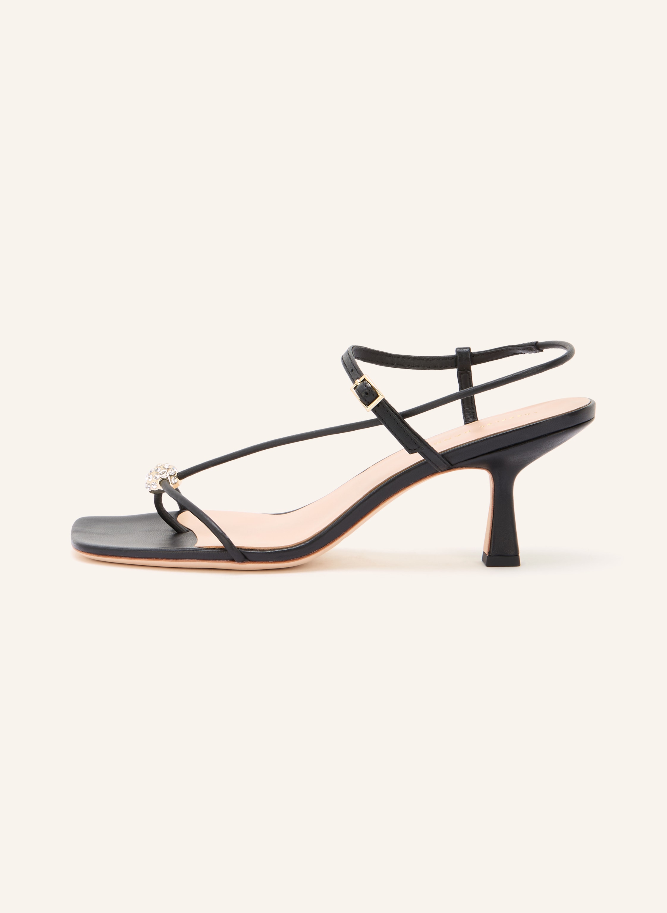 Thumbnail - Loeffler Randall Sandaletten Triana Mit Schmucksteinen schwarz