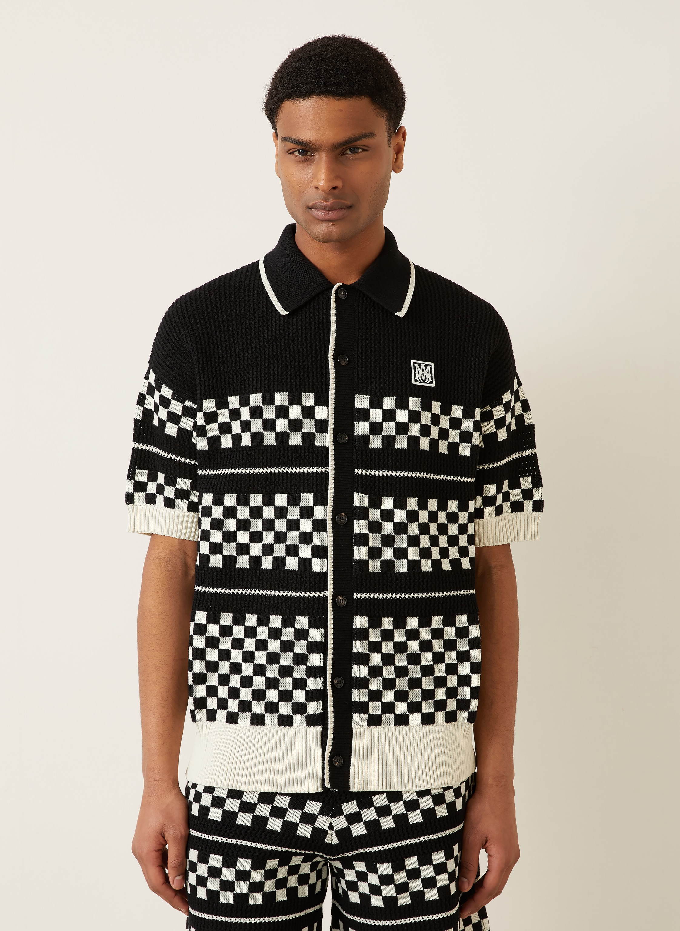 Thumbnail - Amiri Hemd Comfort Fit schwarz