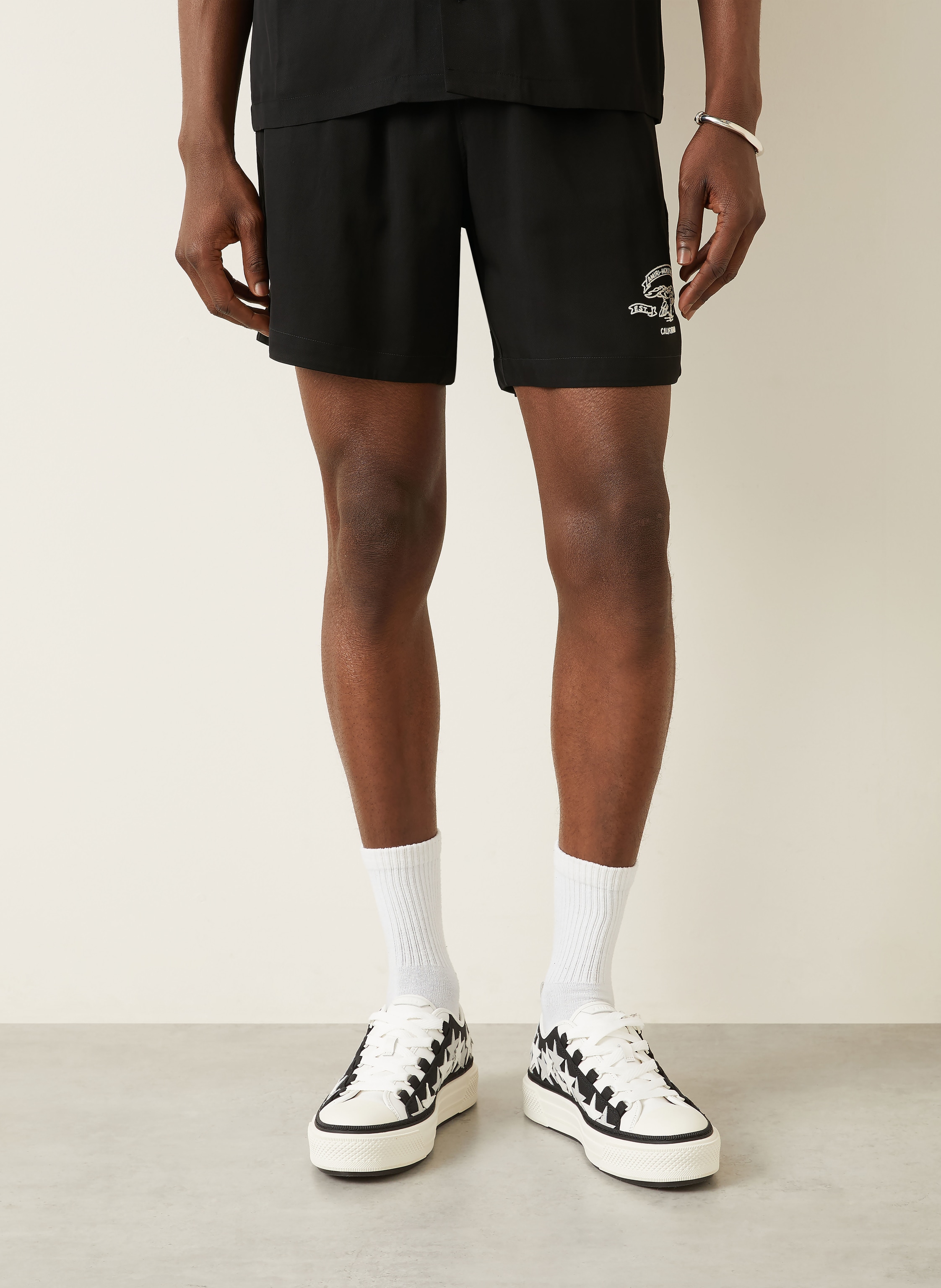 Thumbnail - Amiri Jerseyshorts schwarz