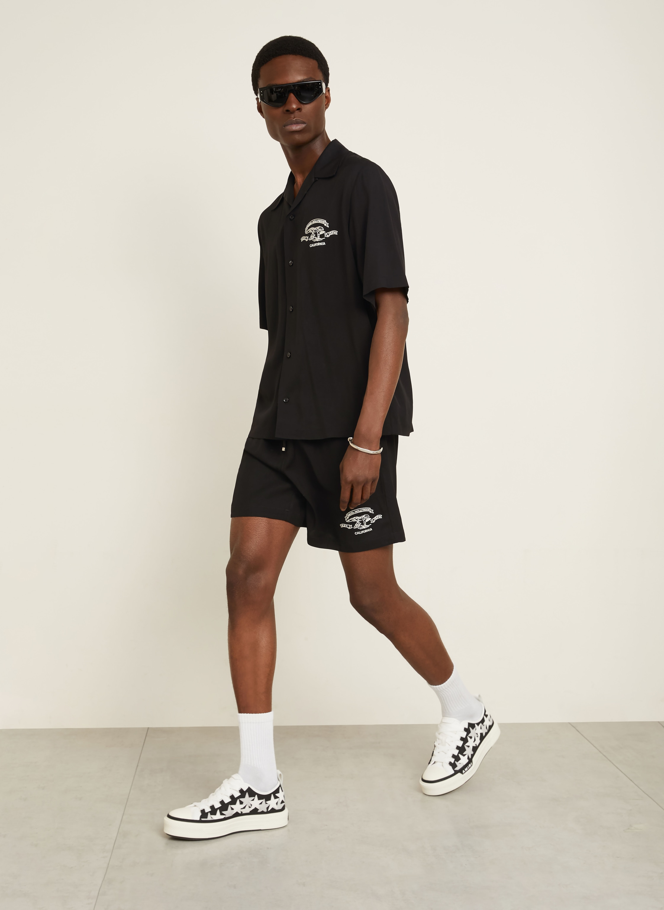 Thumbnail - Amiri Jerseyshorts schwarz