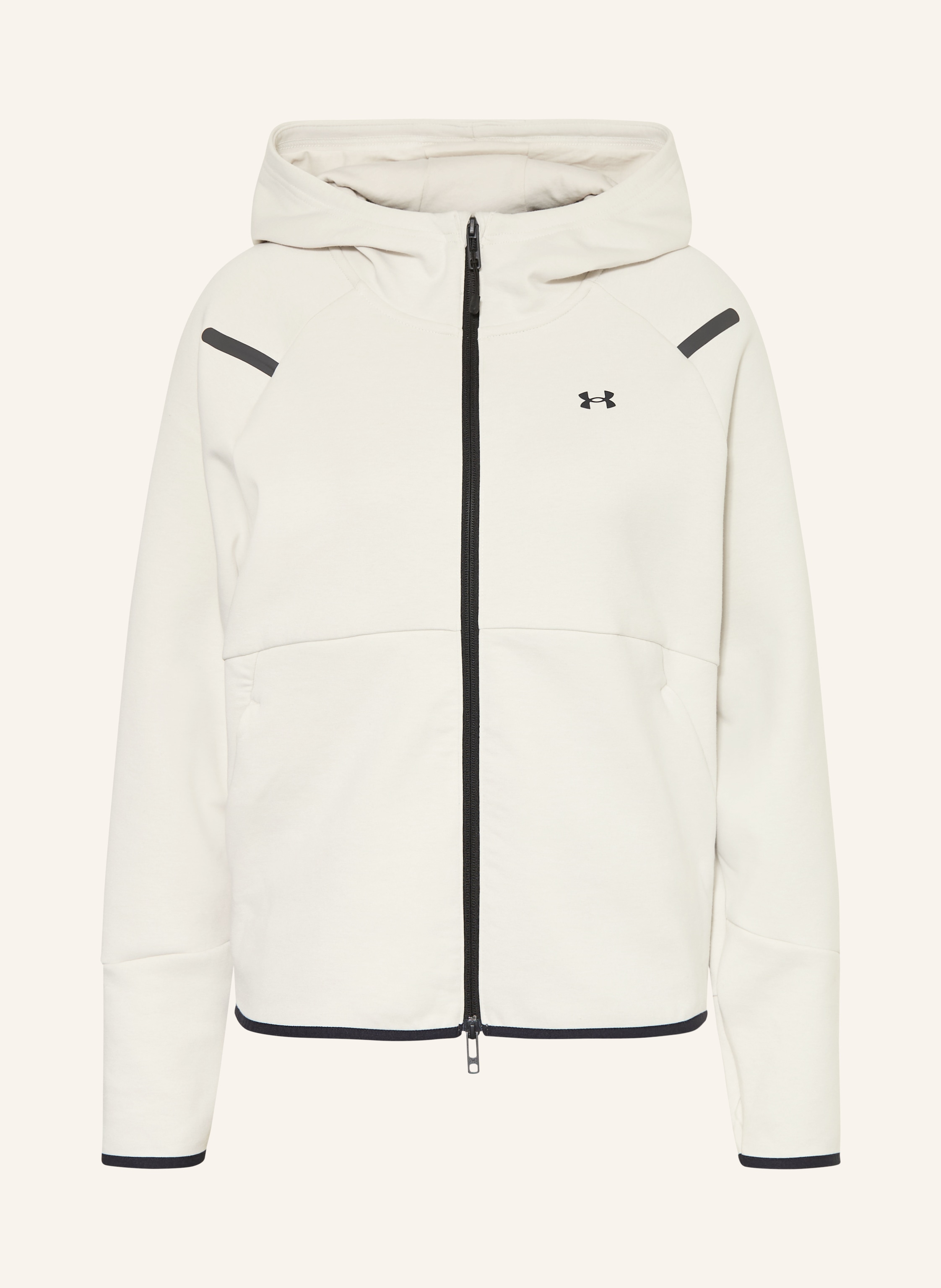 Under Armour Sweatjacke Ua Unstoppable beige