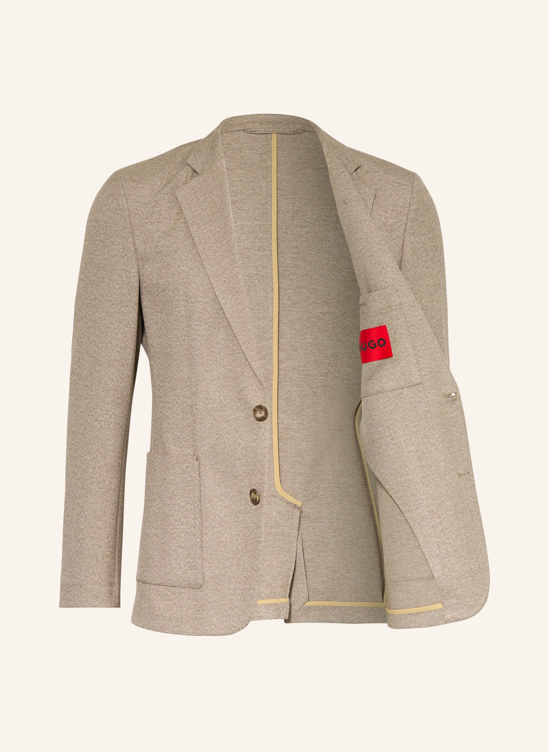 Thumbnail - Hugo Anzugakko Hanfred Slim Fit beige
