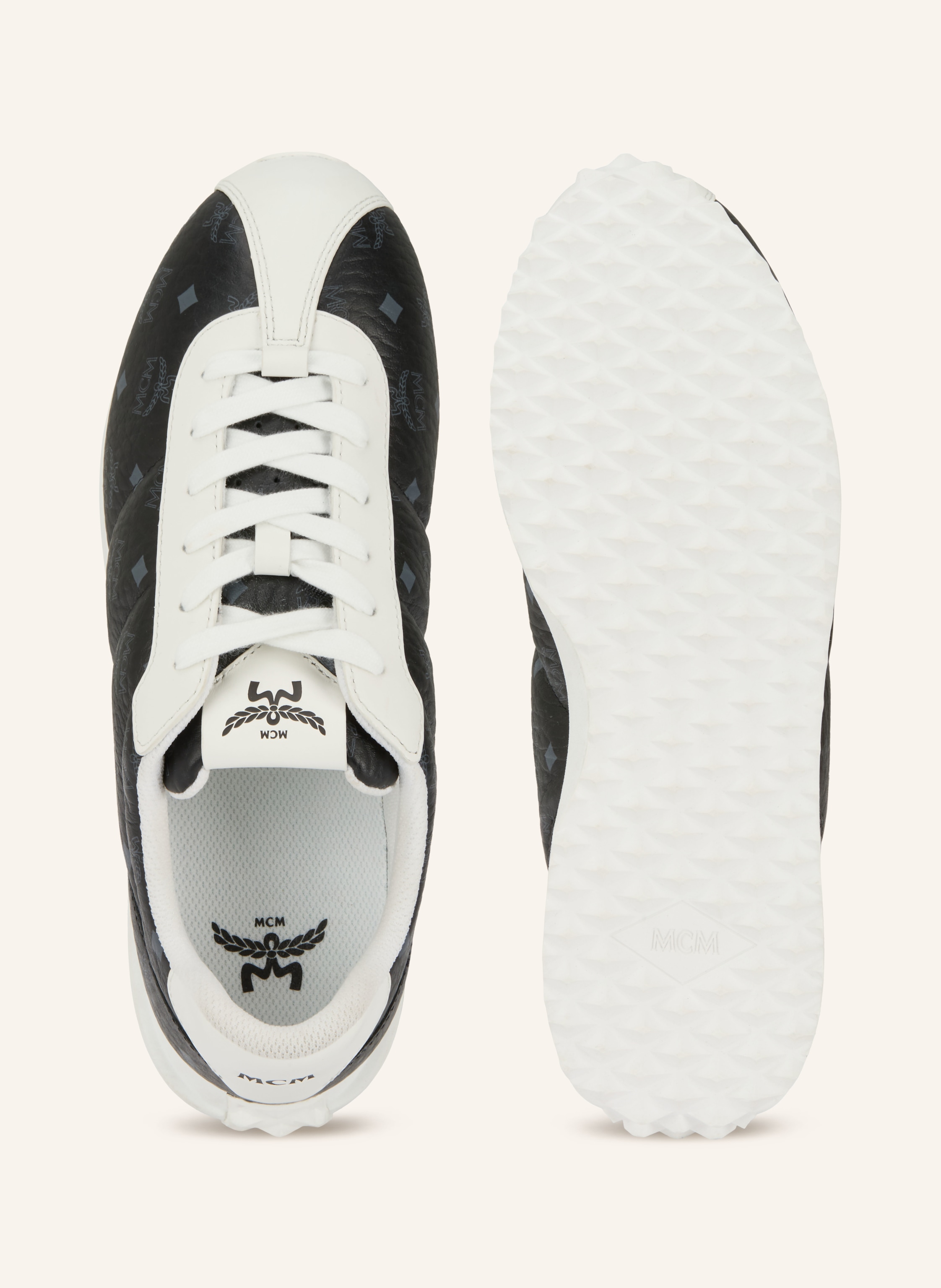 Thumbnail - Mcm Sneaker Diamante schwarz