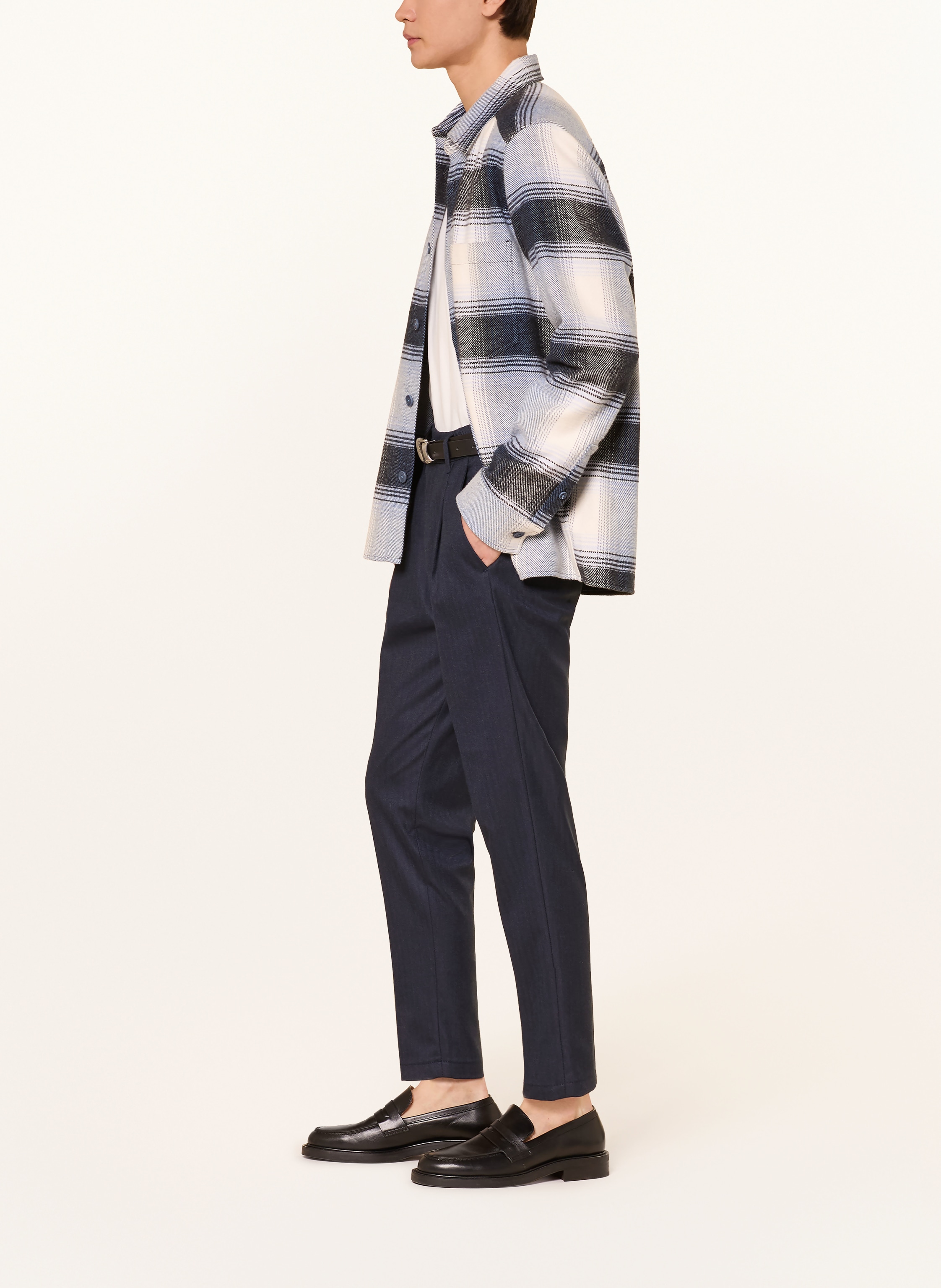 Thumbnail - Drykorn Chino Chasy Extra Slim Fit Mit Verkürzter Beinlänge blau