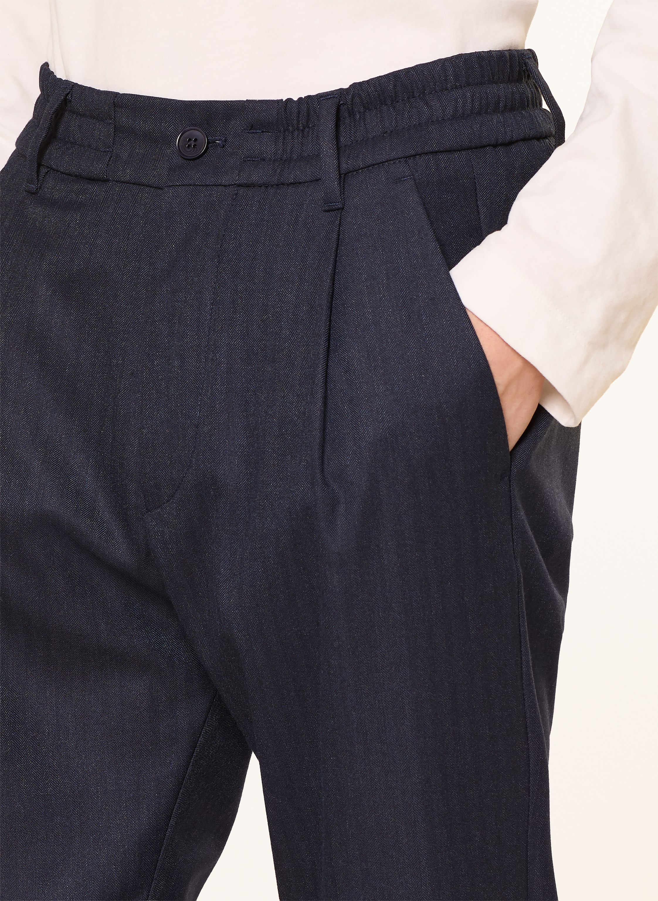 Thumbnail - Drykorn Chino Chasy Extra Slim Fit Mit Verkürzter Beinlänge blau