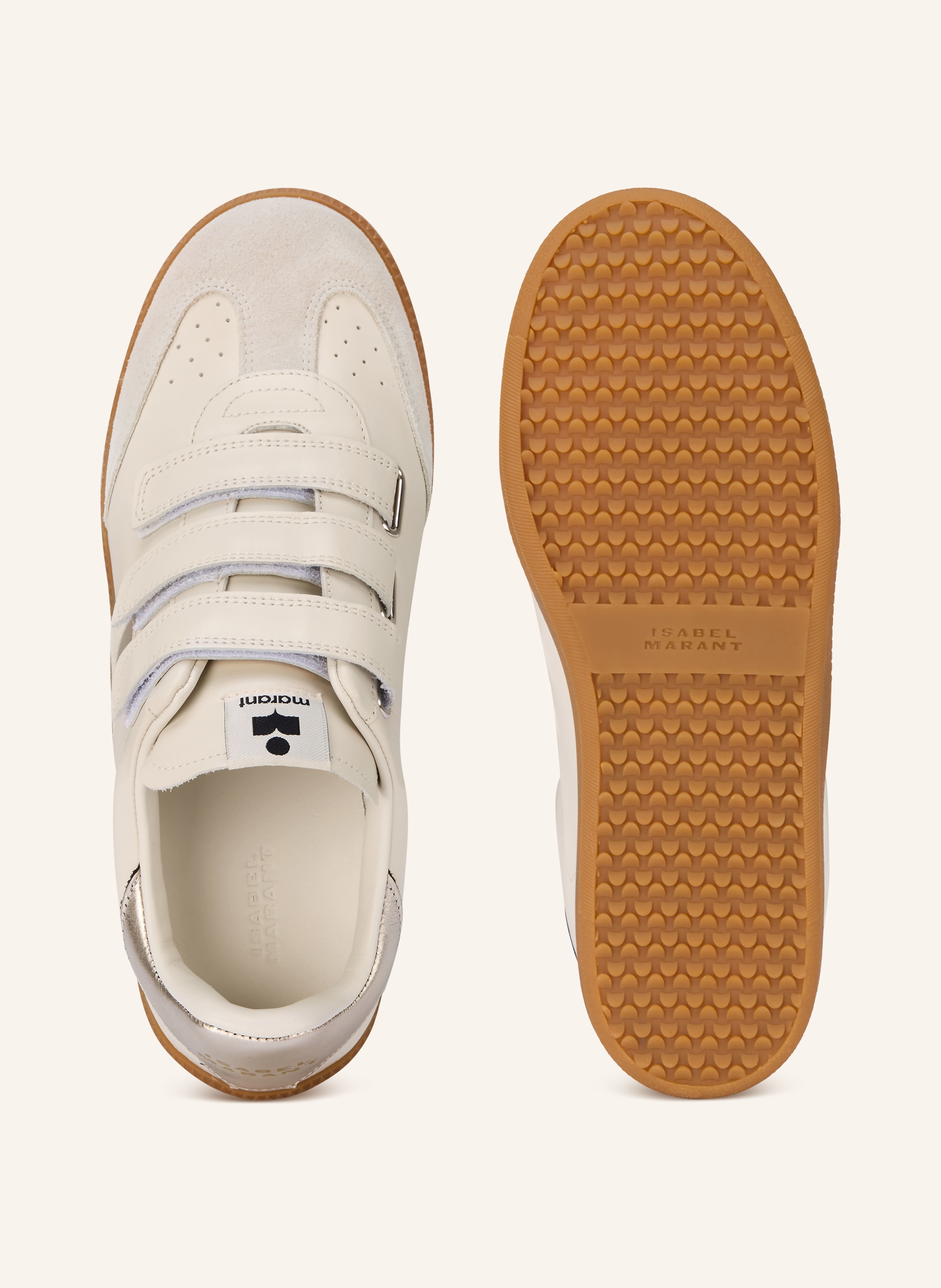 Thumbnail - Isabel Marant Sneaker Beth weiss