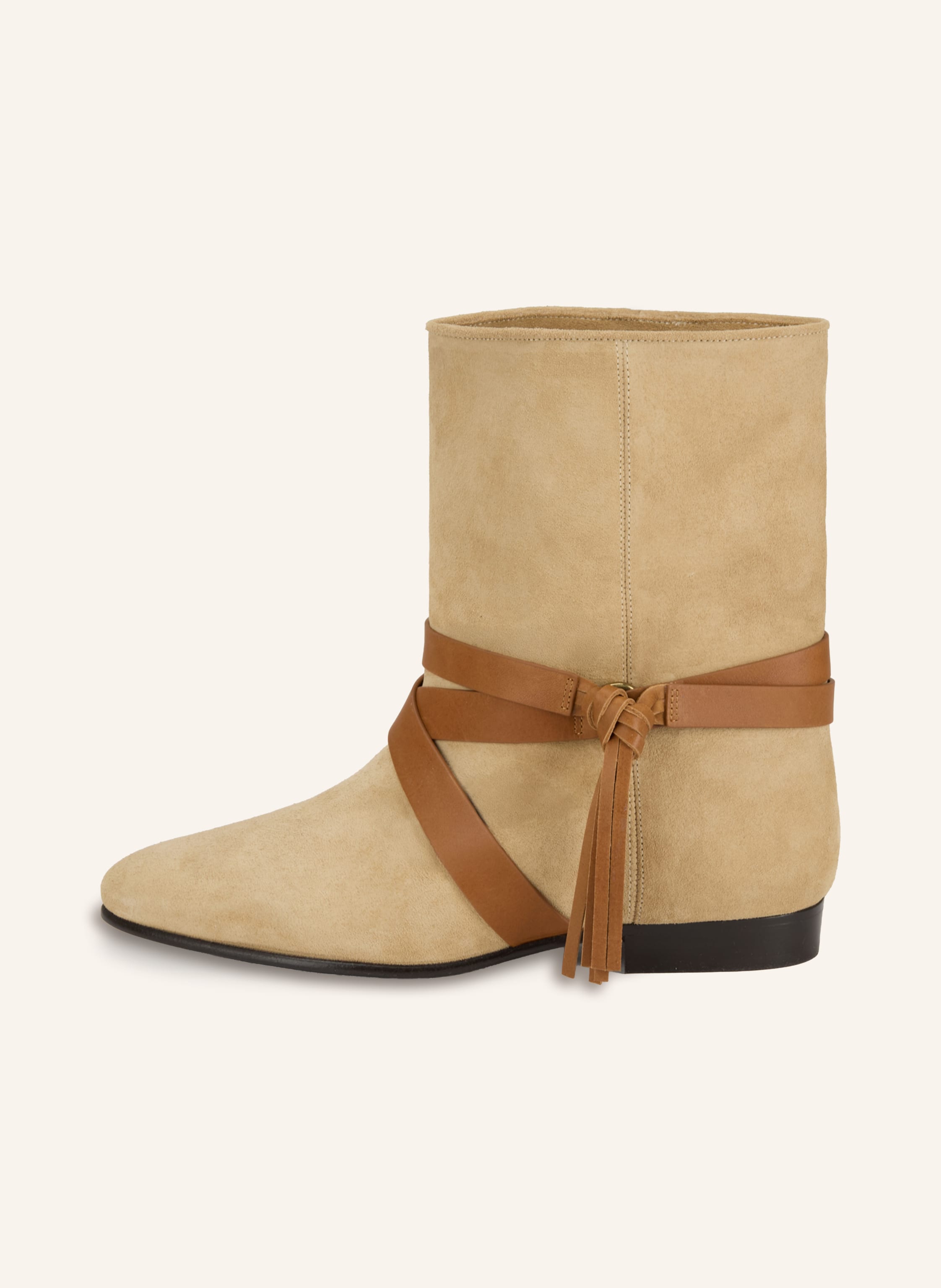 Thumbnail - Isabel Marant Stiefeletten Rejen beige