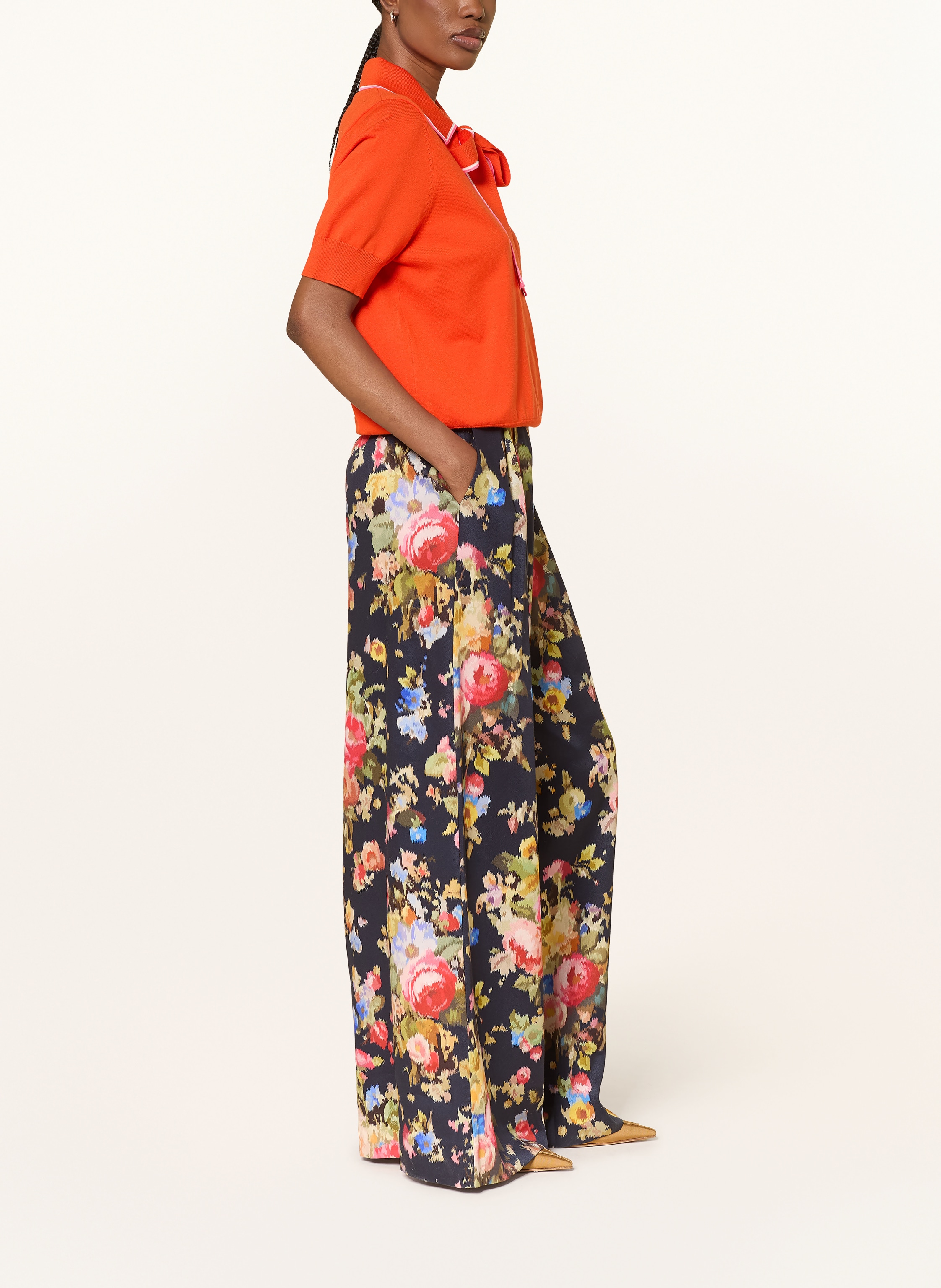 Thumbnail - Essentiel Antwerp Marlenehosen Jazzy schwarz