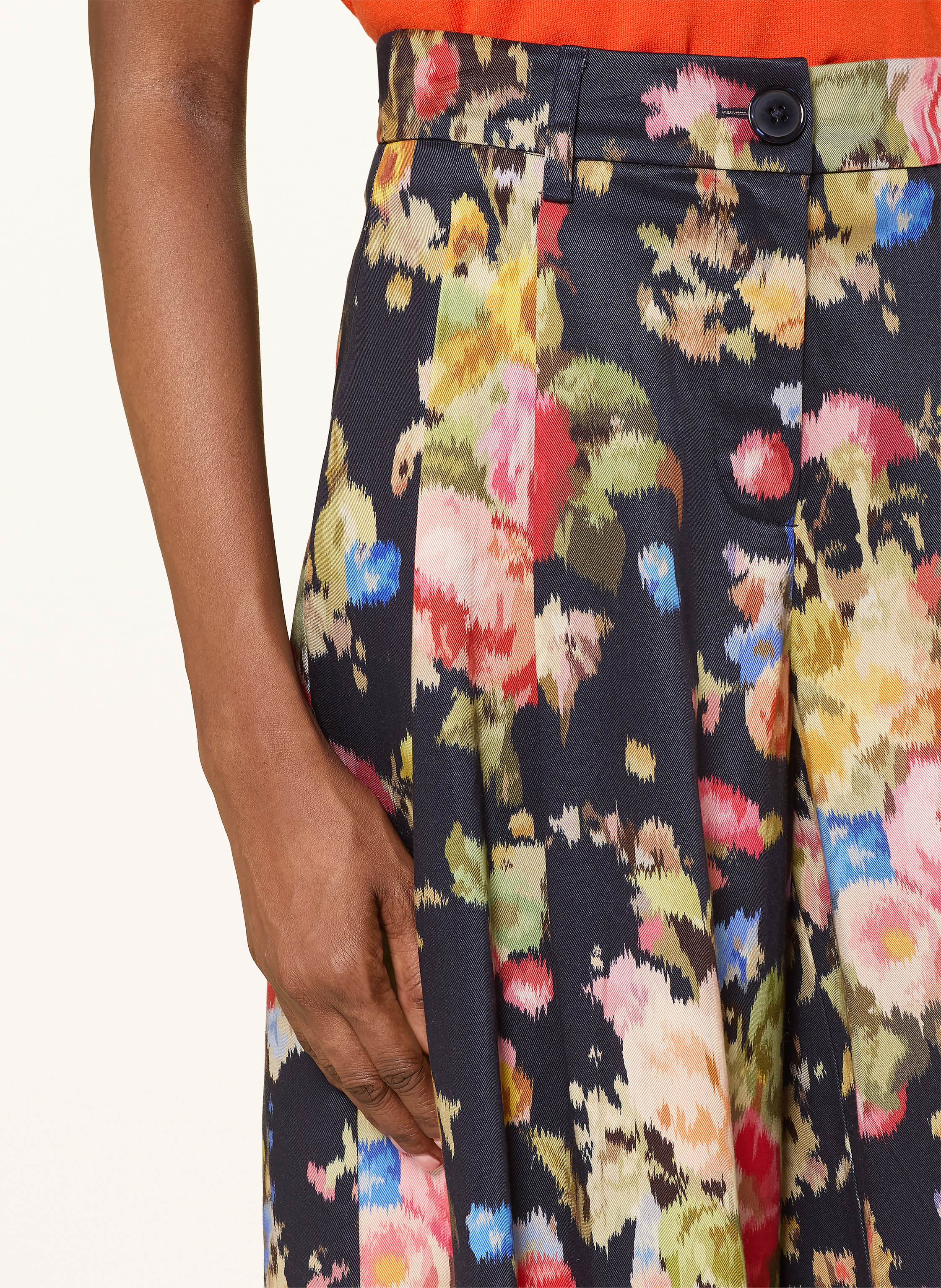 Thumbnail - Essentiel Antwerp Marlenehosen Jazzy schwarz