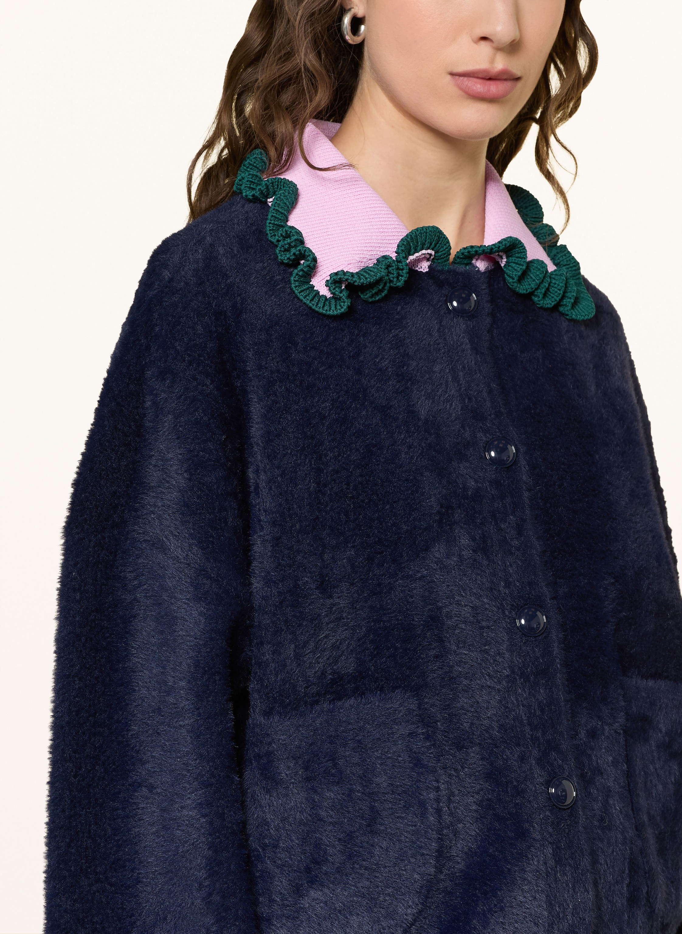 Thumbnail - Essentiel Antwerp Strickjacke blau