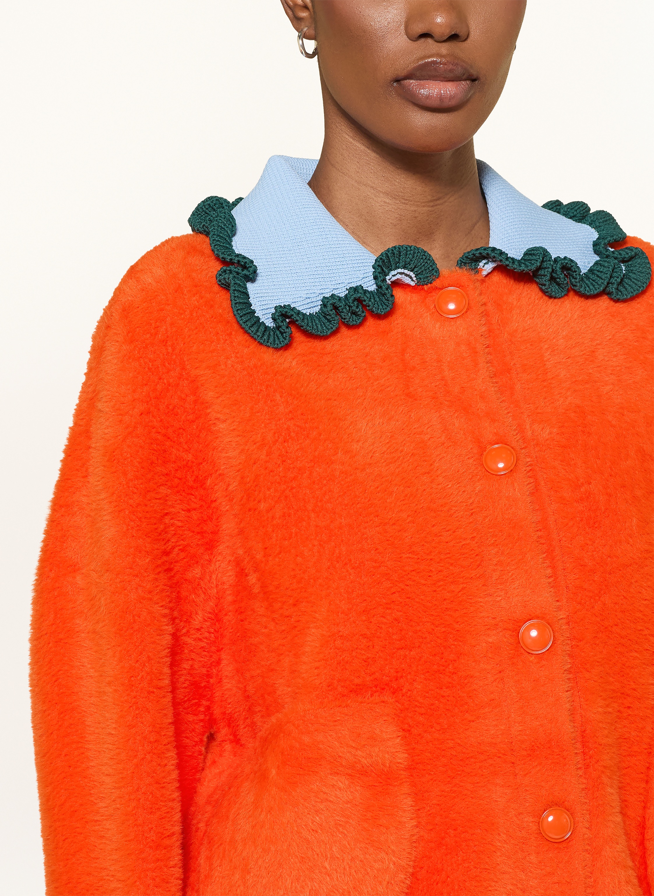 Thumbnail - Essentiel Antwerp Strickjacke orange