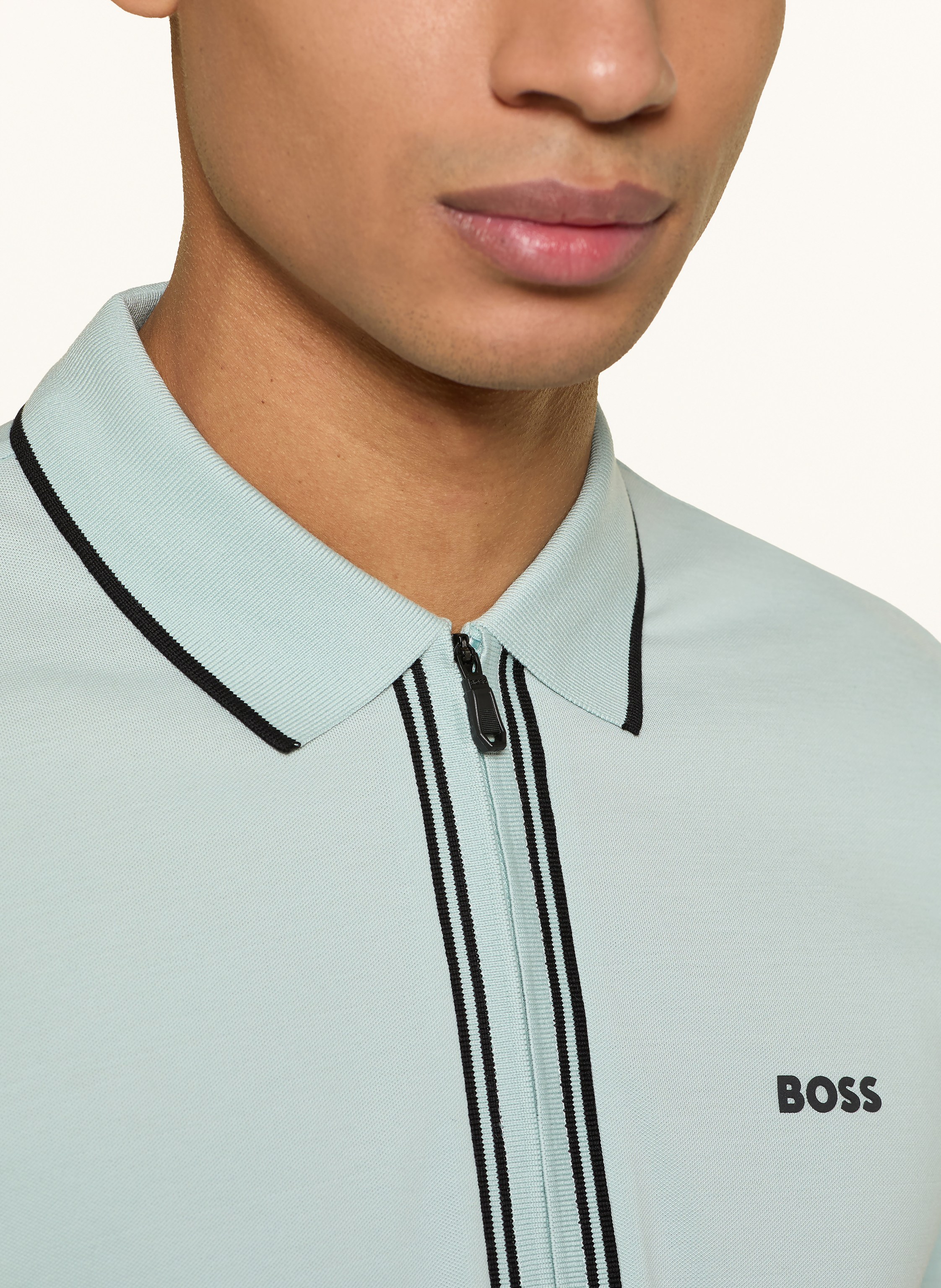 Thumbnail - Boss Jersey-Poloshirt Philix blau
