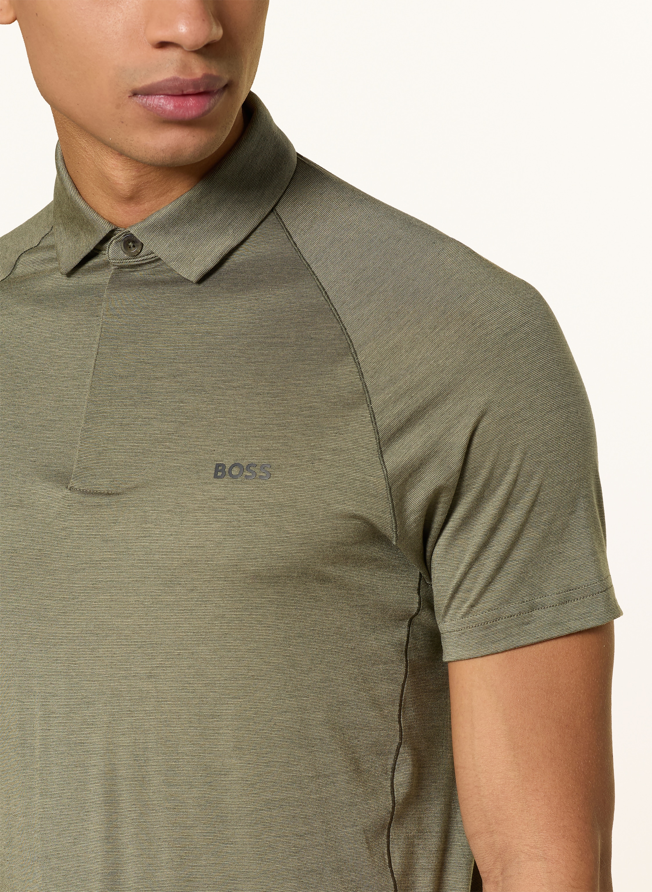 Thumbnail - Boss Jersey-Poloshirt Tour gruen