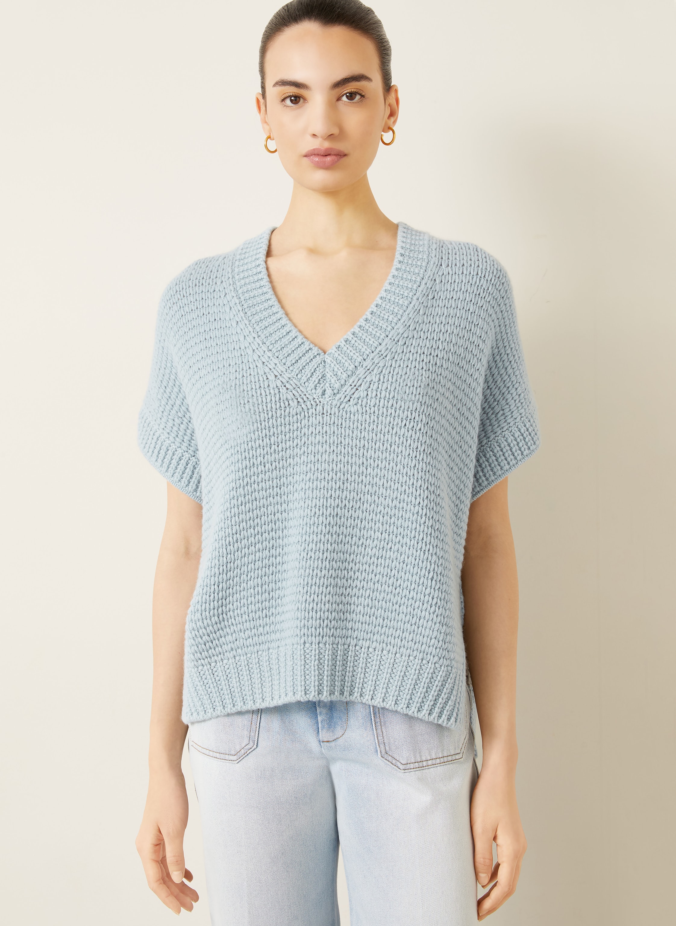 Thumbnail - Iris Von Arnim Strickshirt Marcelline blau