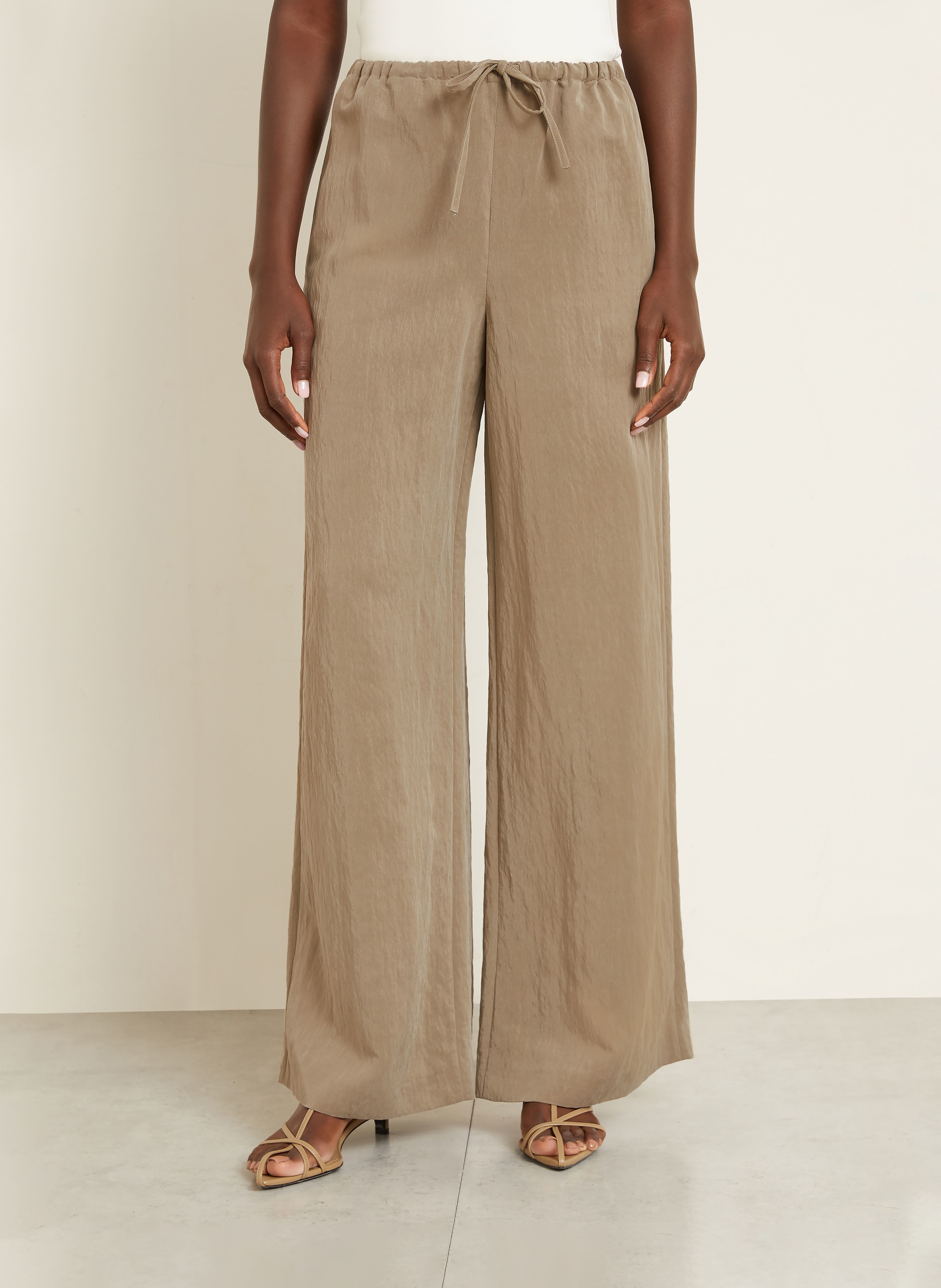 Thumbnail - Iris Von Arnim Hose Im Jogging-Stil beige