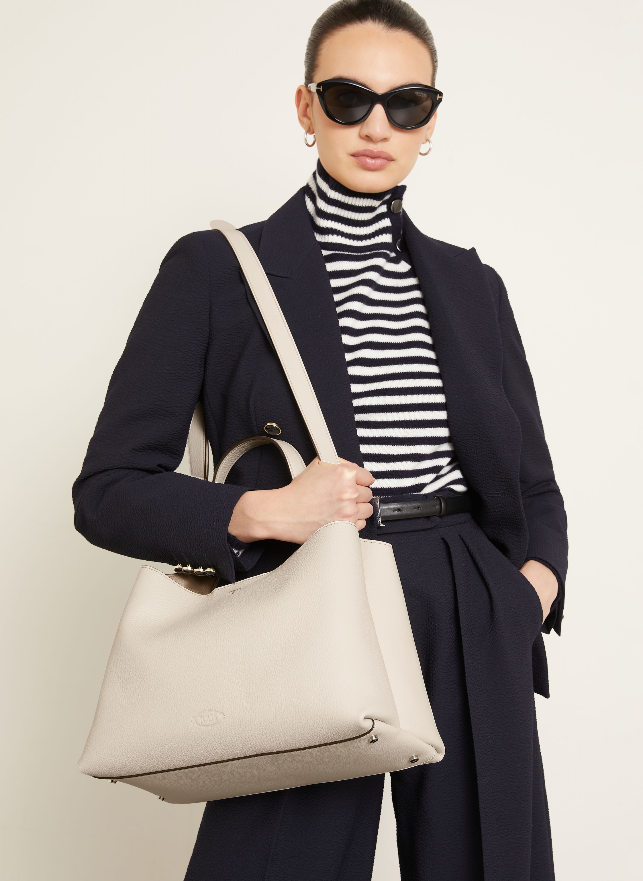 Thumbnail - Tod's Handtasche Florida Double weiss