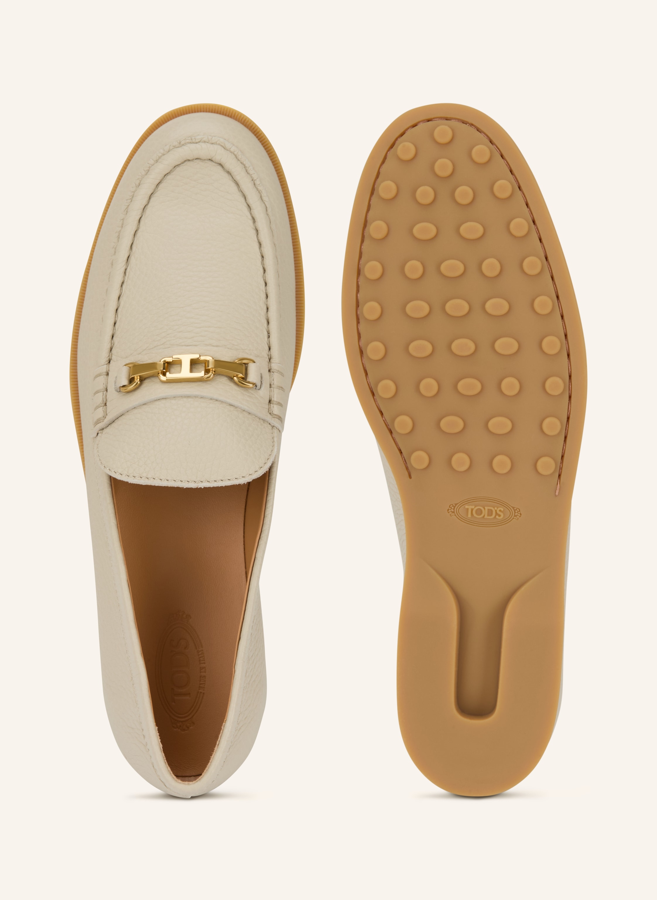 Thumbnail - Tod's Loafer beige