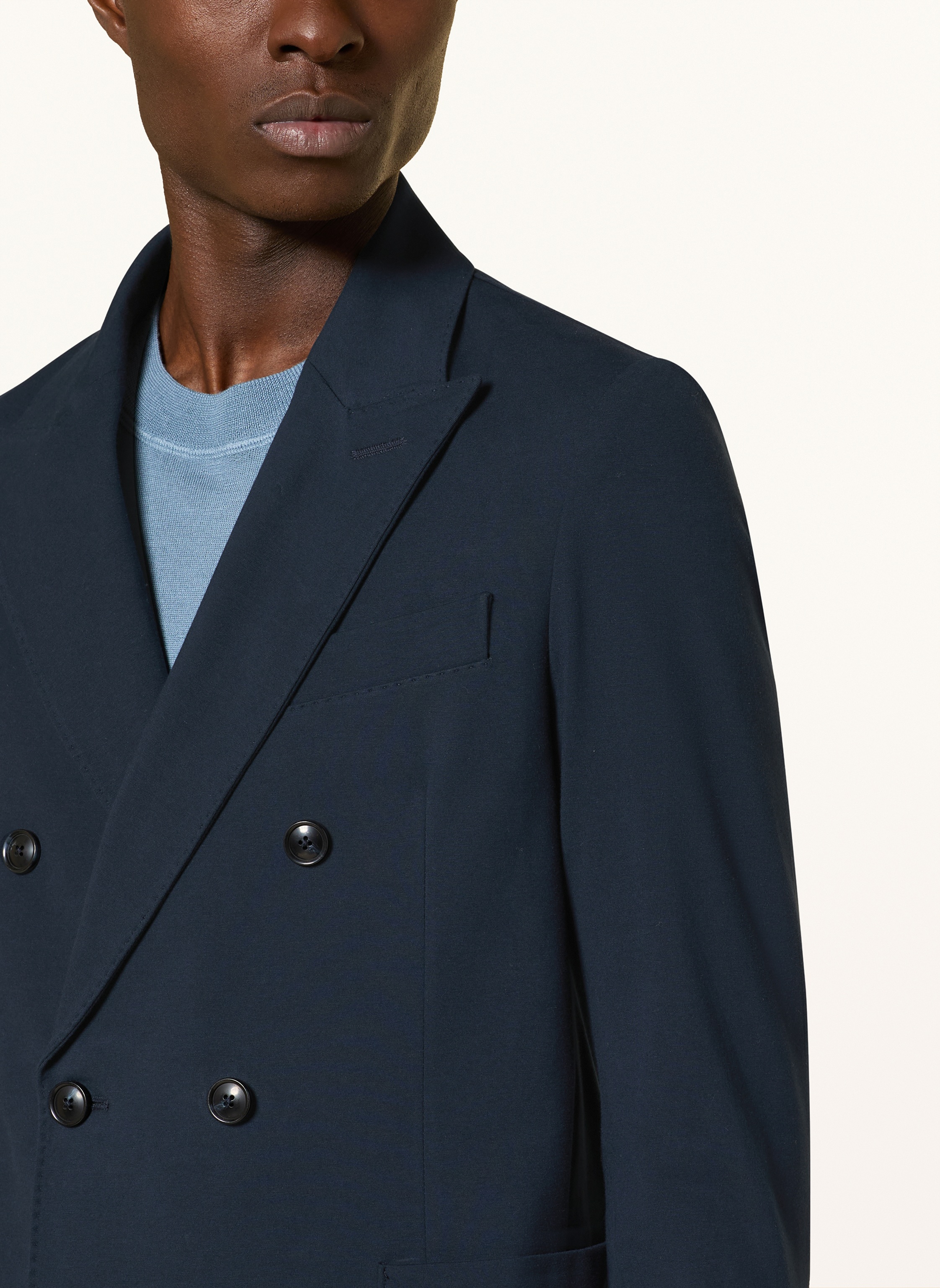 Thumbnail - Circolo 1901 Anzugsakko Slim Fit Aus Jersey blau