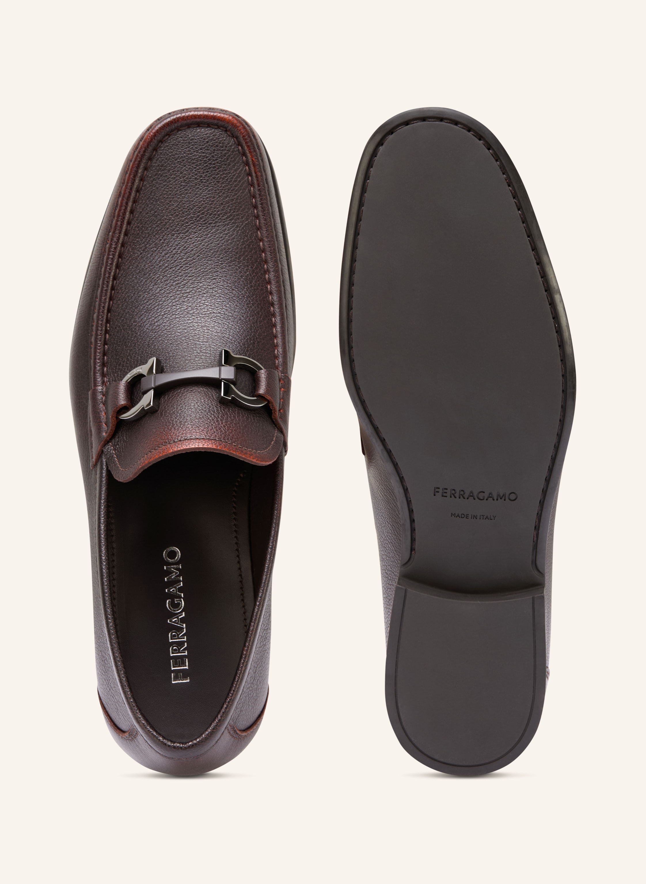 Thumbnail - Ferragamo Loafer braun