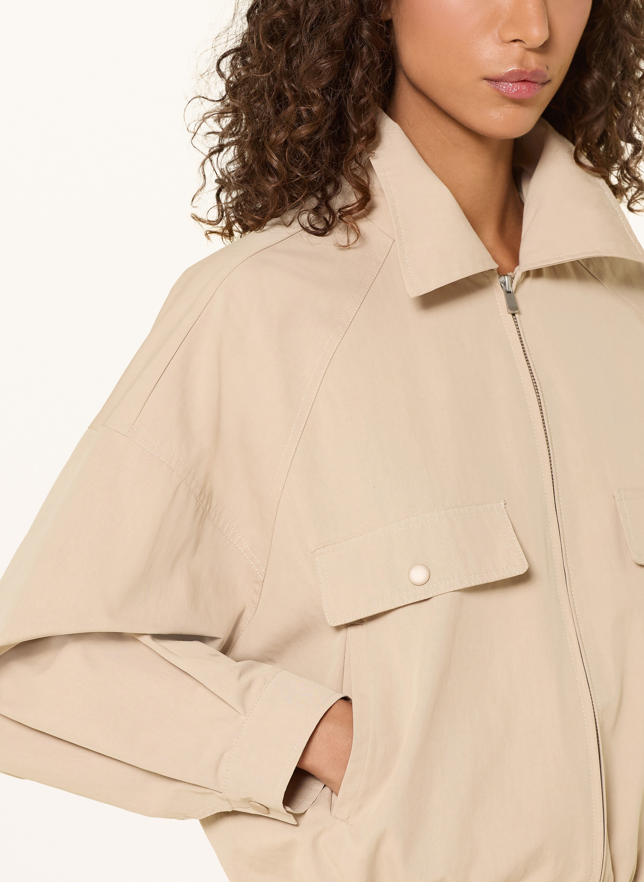 Thumbnail - Withblack Blouson Lydia beige
