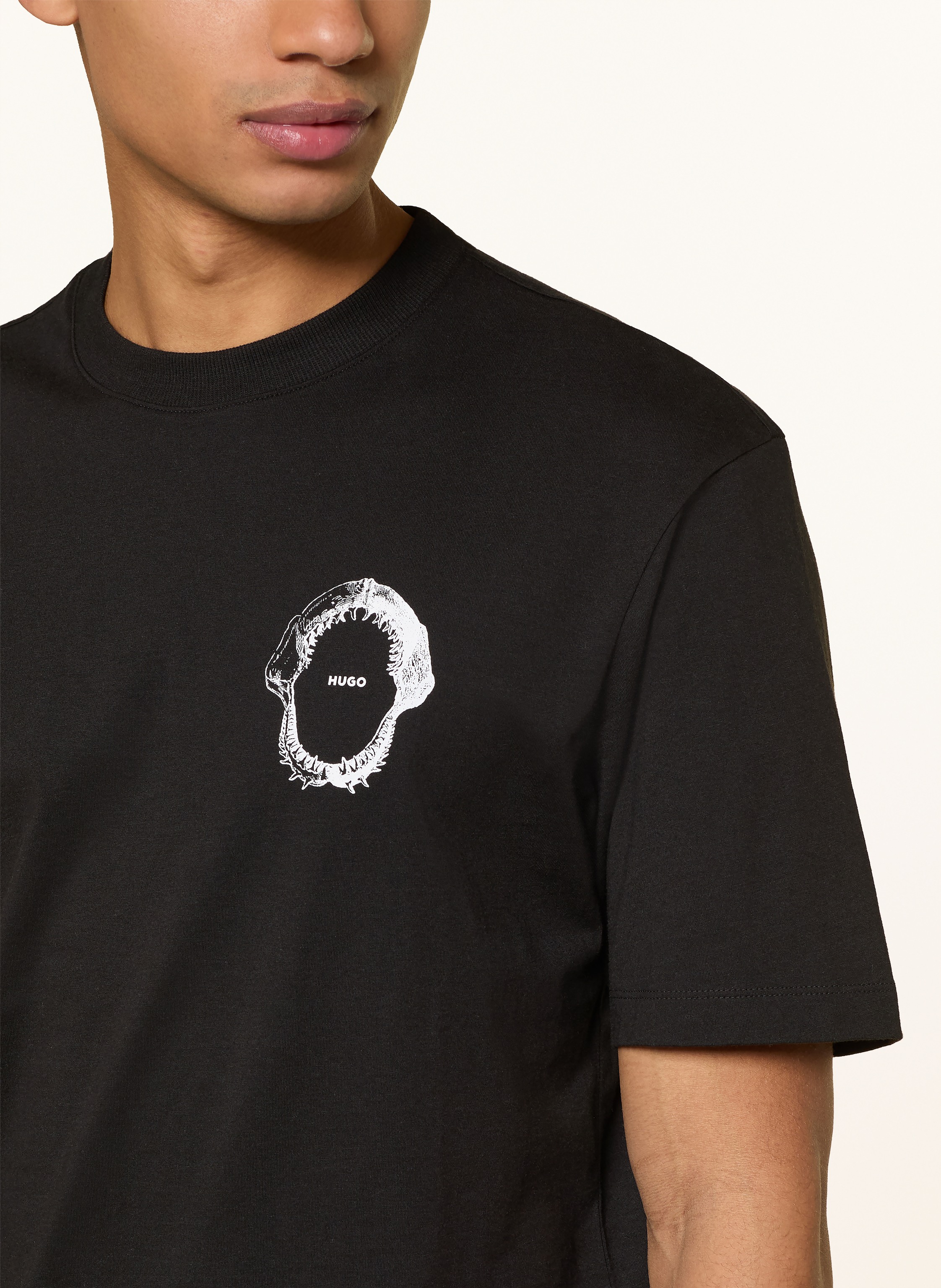 Thumbnail - Hugo T-Shirt Nofishix schwarz